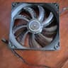 Cougar CFU 120 Black HB Max 120mm Case Fan - Black CF-U12HB- Briefly used