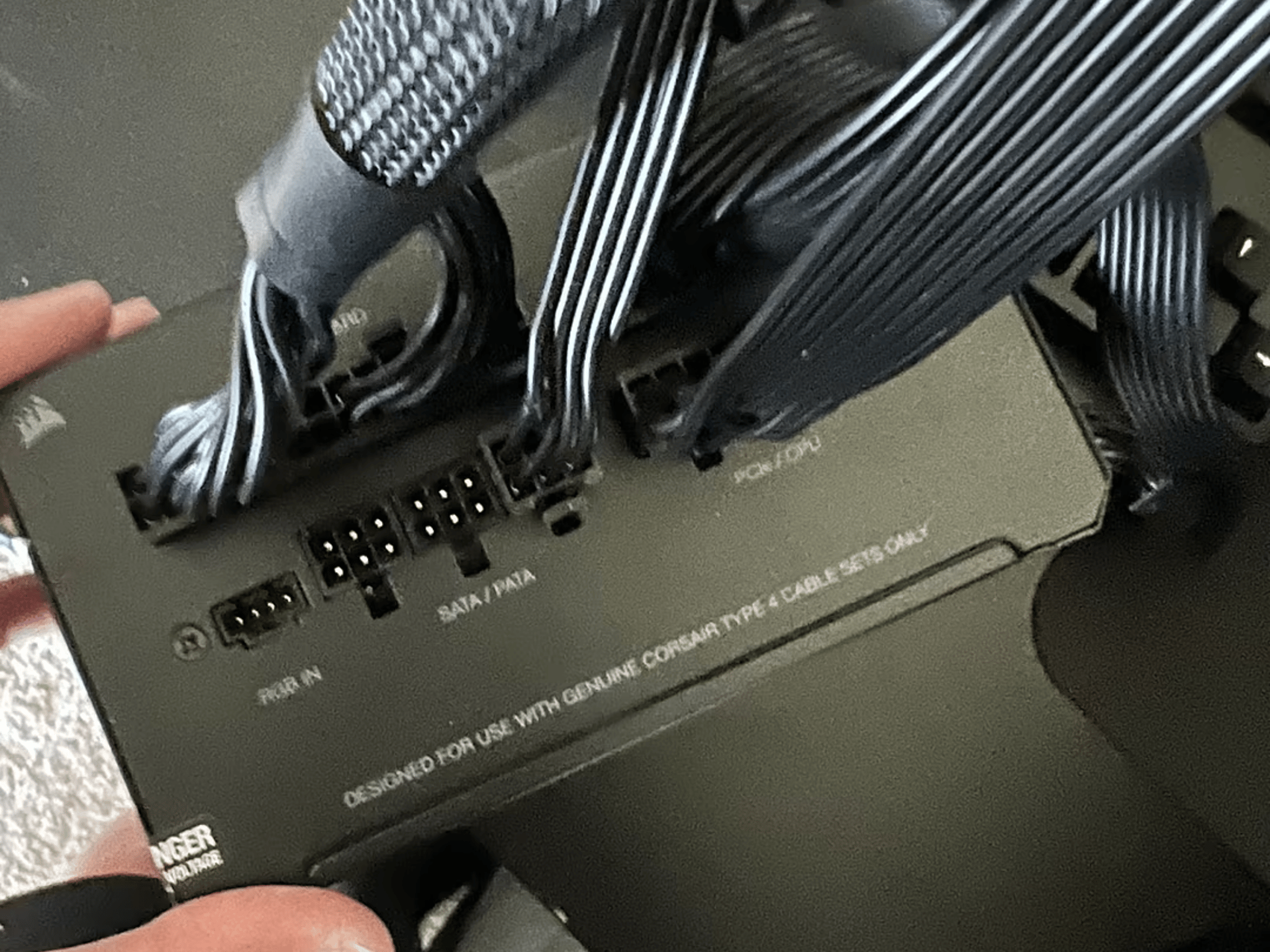 Corsair CX 750w RGB PSU 