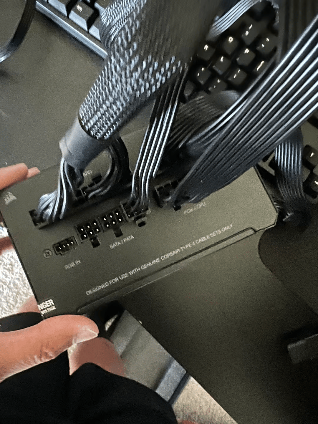 Corsair CX 750w RGB PSU 