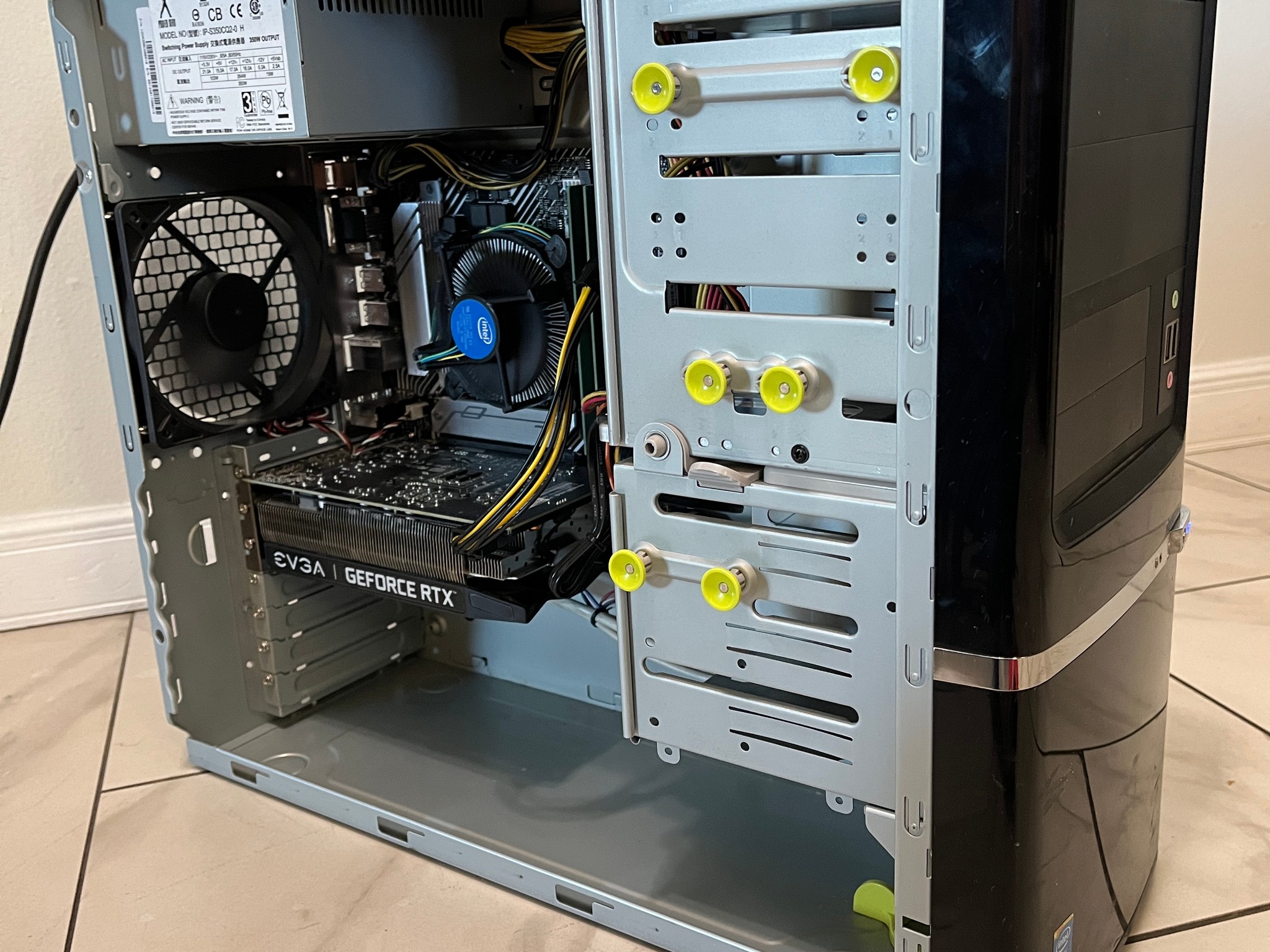RTX 2060, Intel i3-10100, 16GB RAM, 500GB SSD, Sleeper Gaming PC w/ Wi-Fi & BT