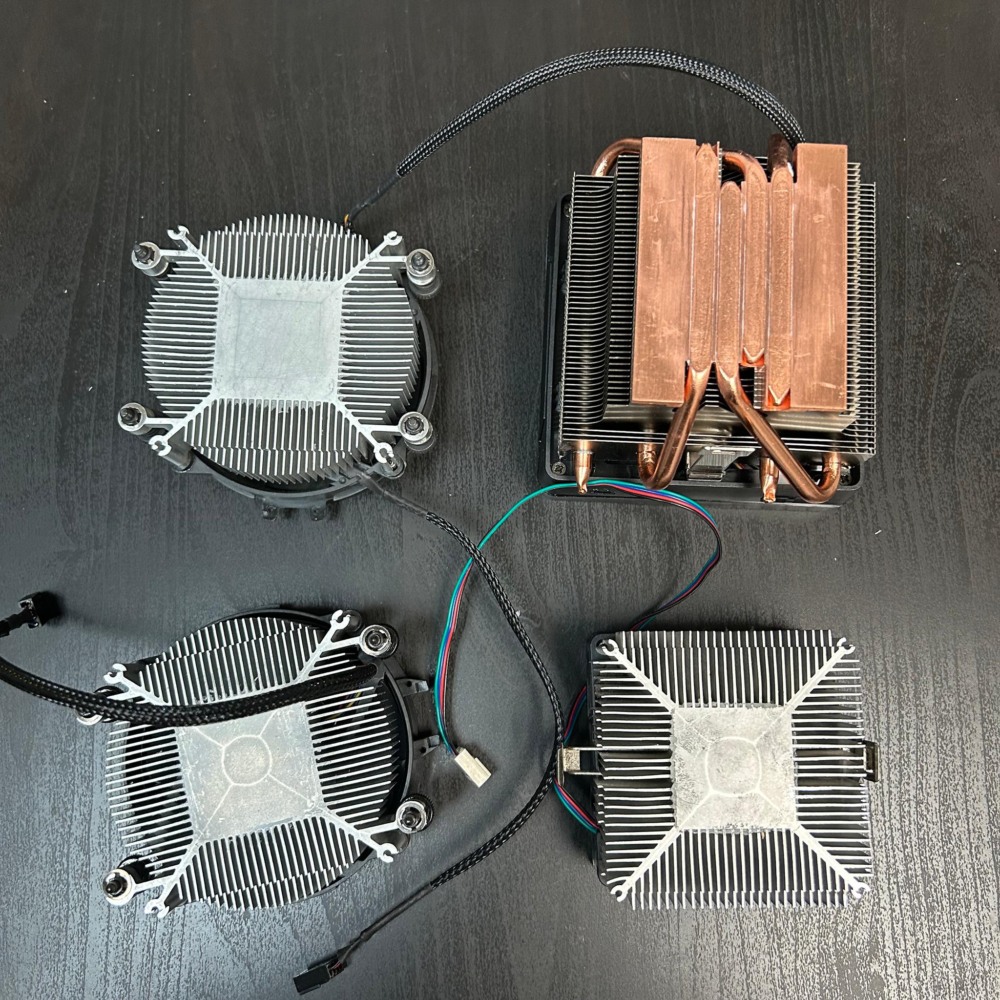 (4) AMD AM4 Cpu Cooler