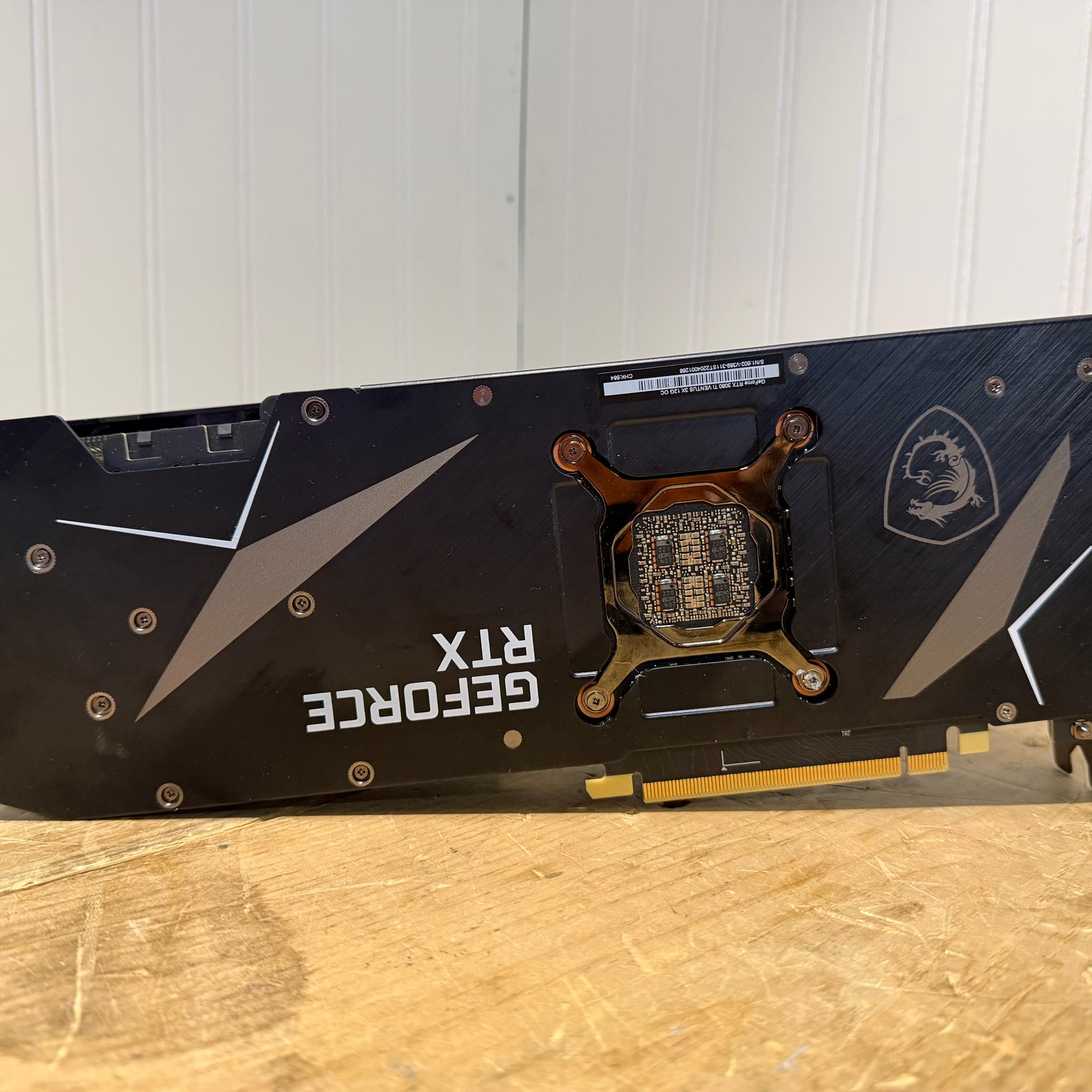 MSI GeForce RTX 3080 Ti VENTUS 3X