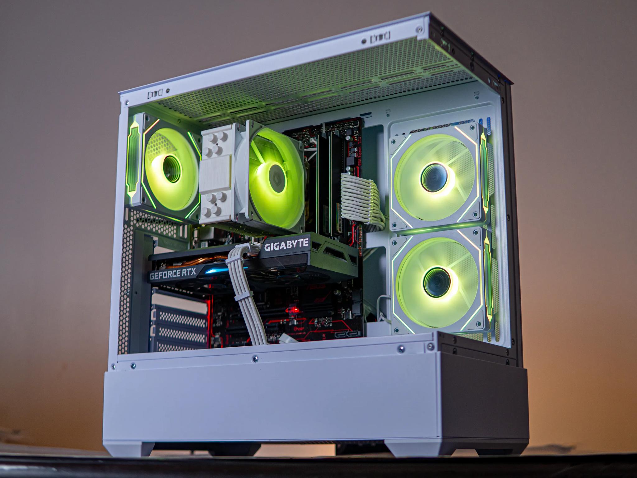 👾RTX 3060Ti + Ryzen 5 3600 White Gaming PC | Wifi + BT👾