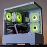 👾RTX 3060Ti + Ryzen 5 3600 White Gaming PC | Wifi + BT👾