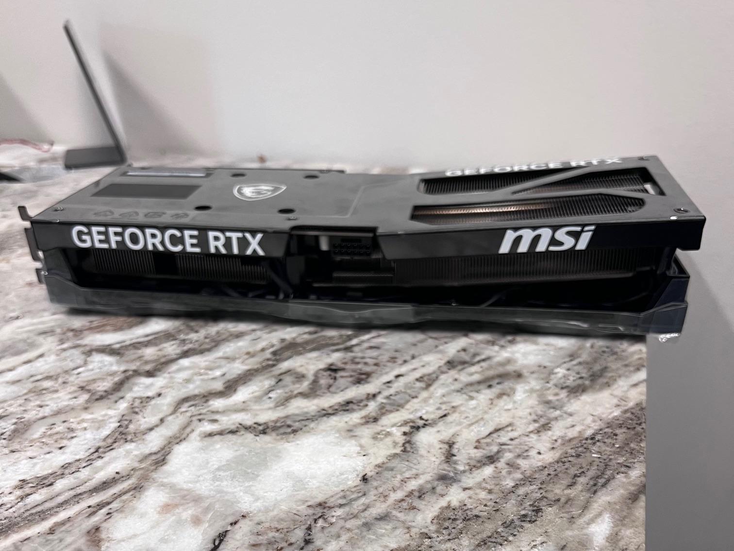 DAMAGED - MSI GeForce RTX 5070 Ti 16G VENTUS 3X OC