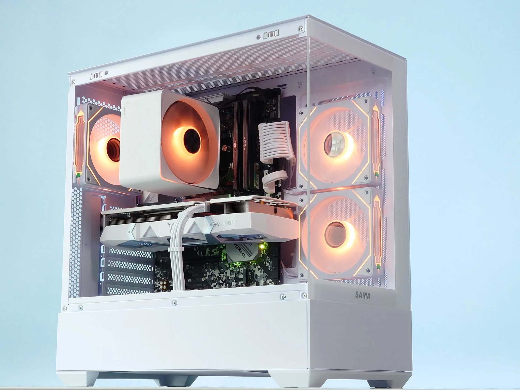 🍉🍈Gaming PC❄️AMD RX 6750 GRE 10GB GDDR6❄️AMD Ryzen 5 5500 6 core❄️32GB DDR4❄️1TB NVME