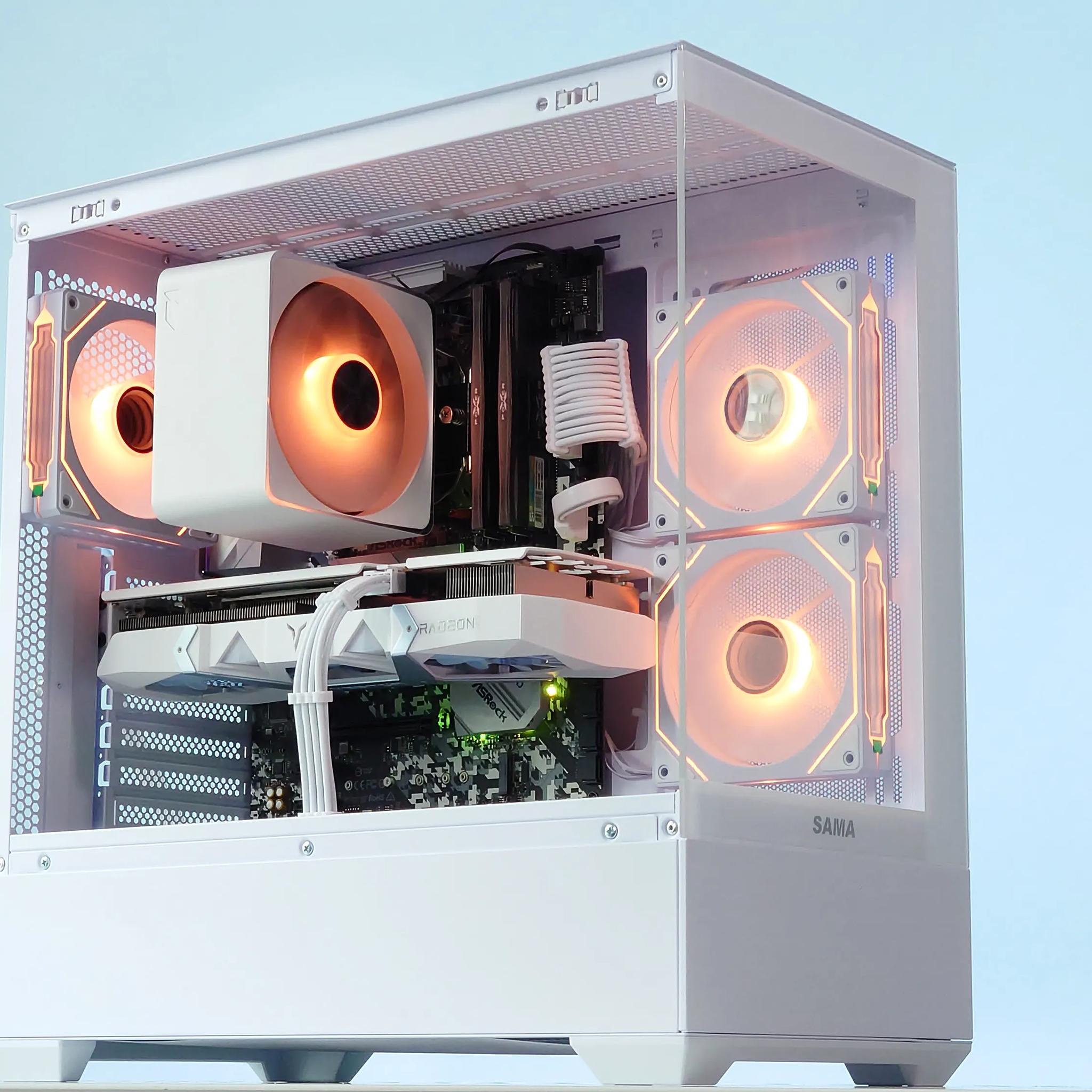 🍉🍈Gaming PC❄️AMD RX 6750 GRE 10GB GDDR6❄️AMD Ryzen 5 5500 6 core❄️32GB DDR4❄️1TB NVME
