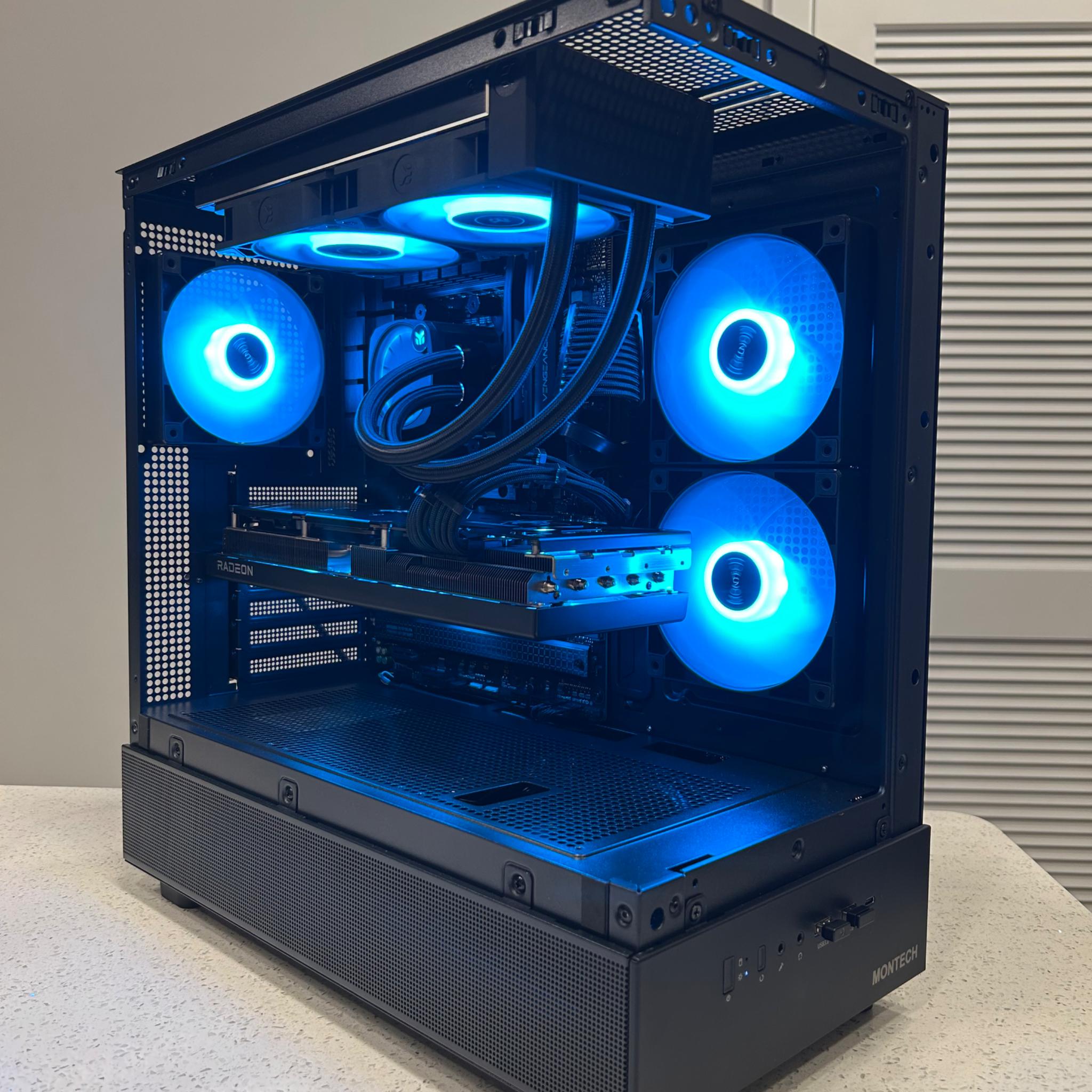BEAST GAMING PC 1440p | RYZEN 5 7600 | RX 7800XT 16GB | 32GB DDR5 RAM | 1TB NVMe M.2