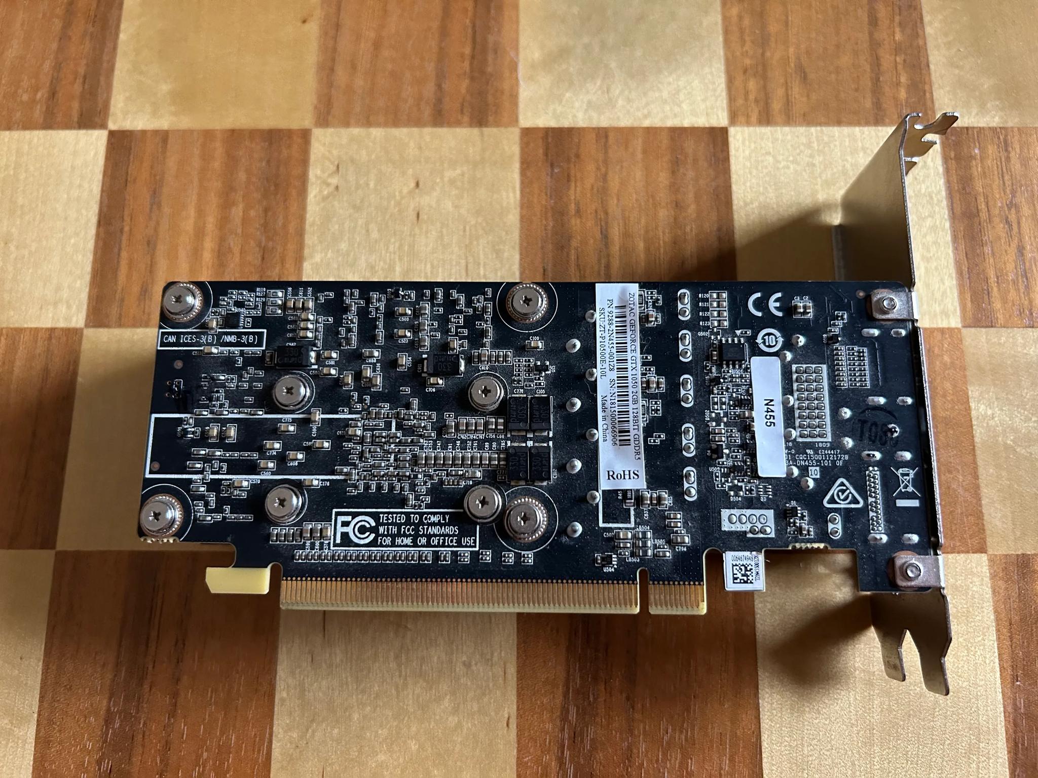 Zotac GTX 1050 Graphics Card