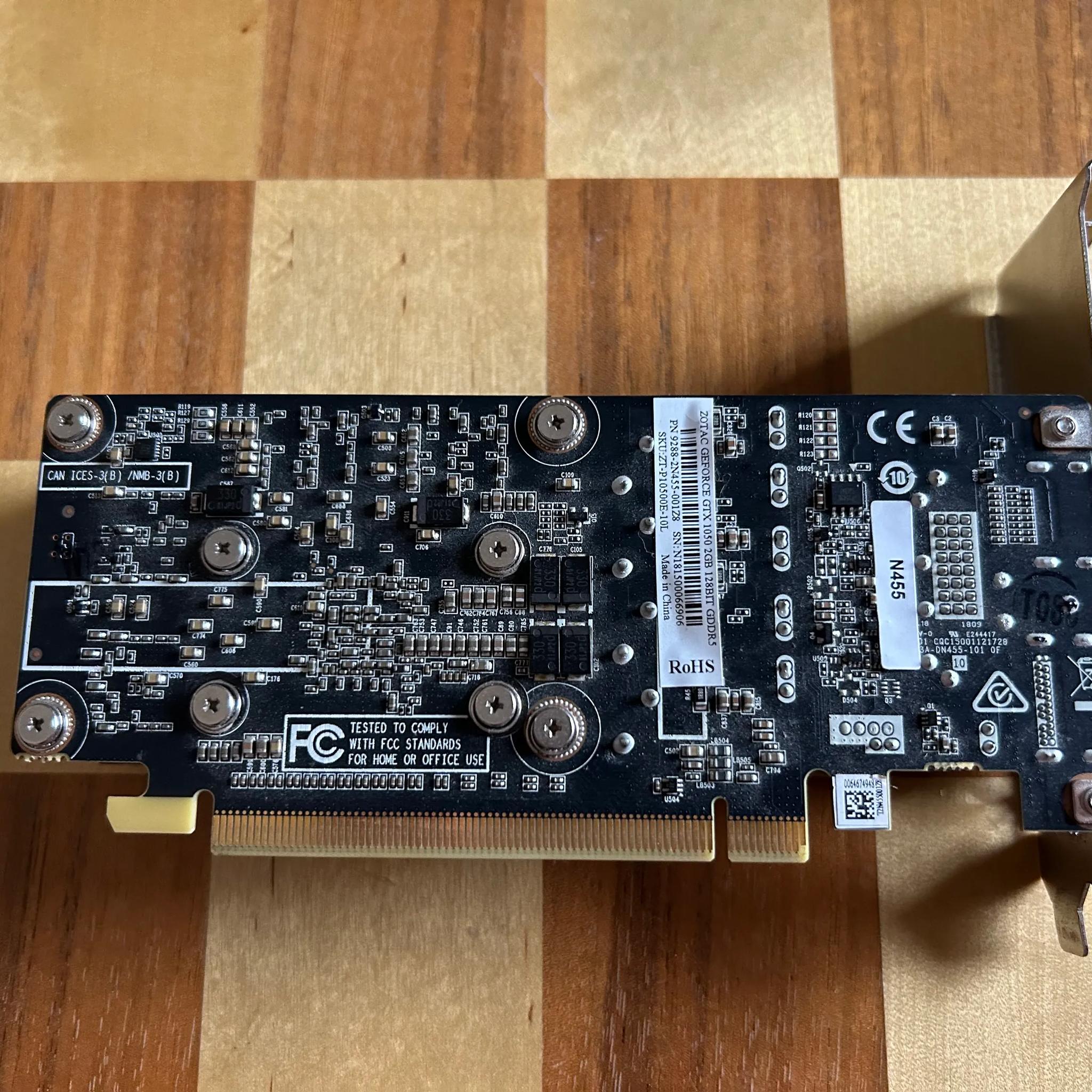 Zotac GTX 1050 Graphics Card