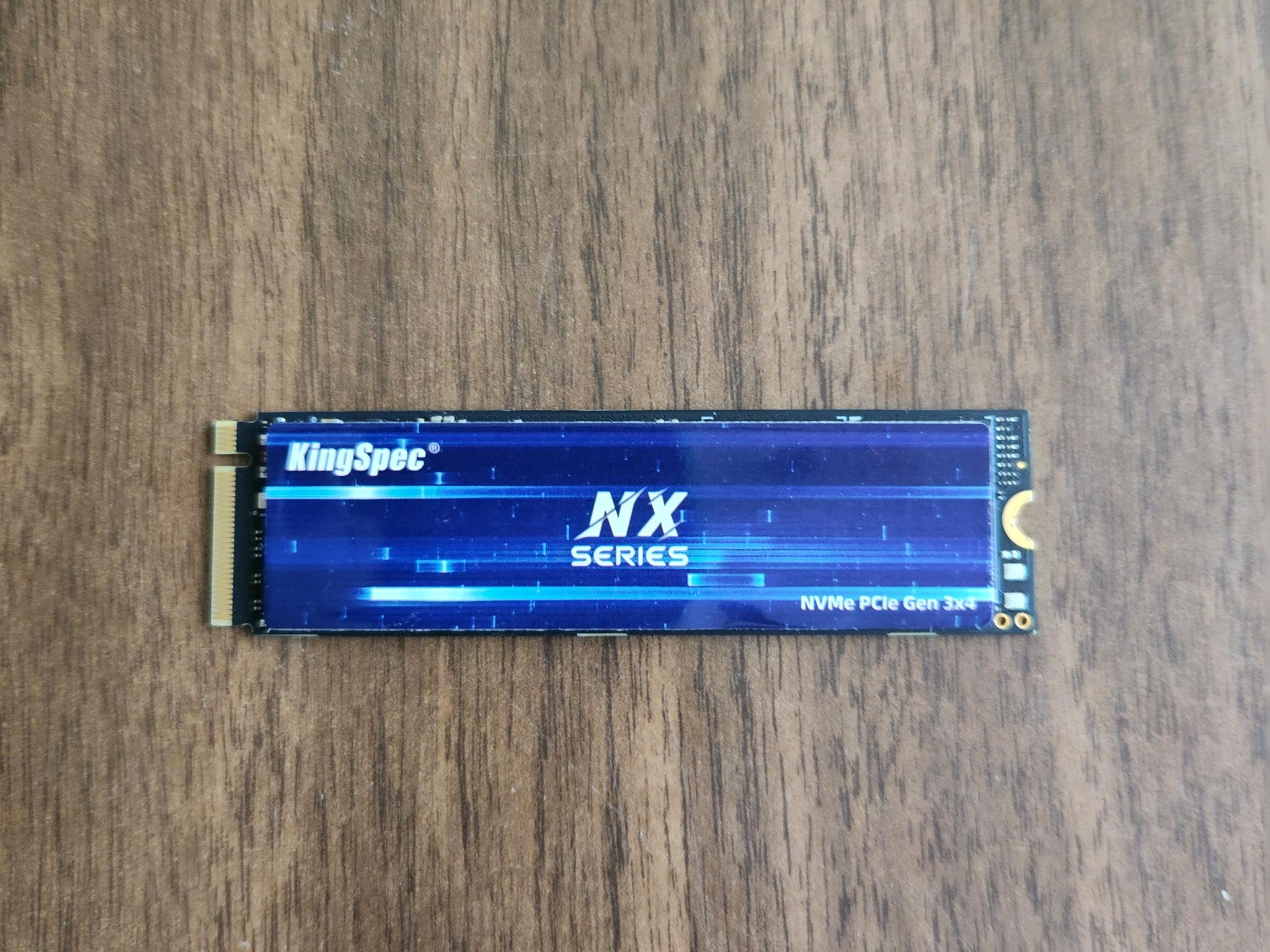 2TB KingSpec NX Series Gen3x4 NVMe M.2 SSD