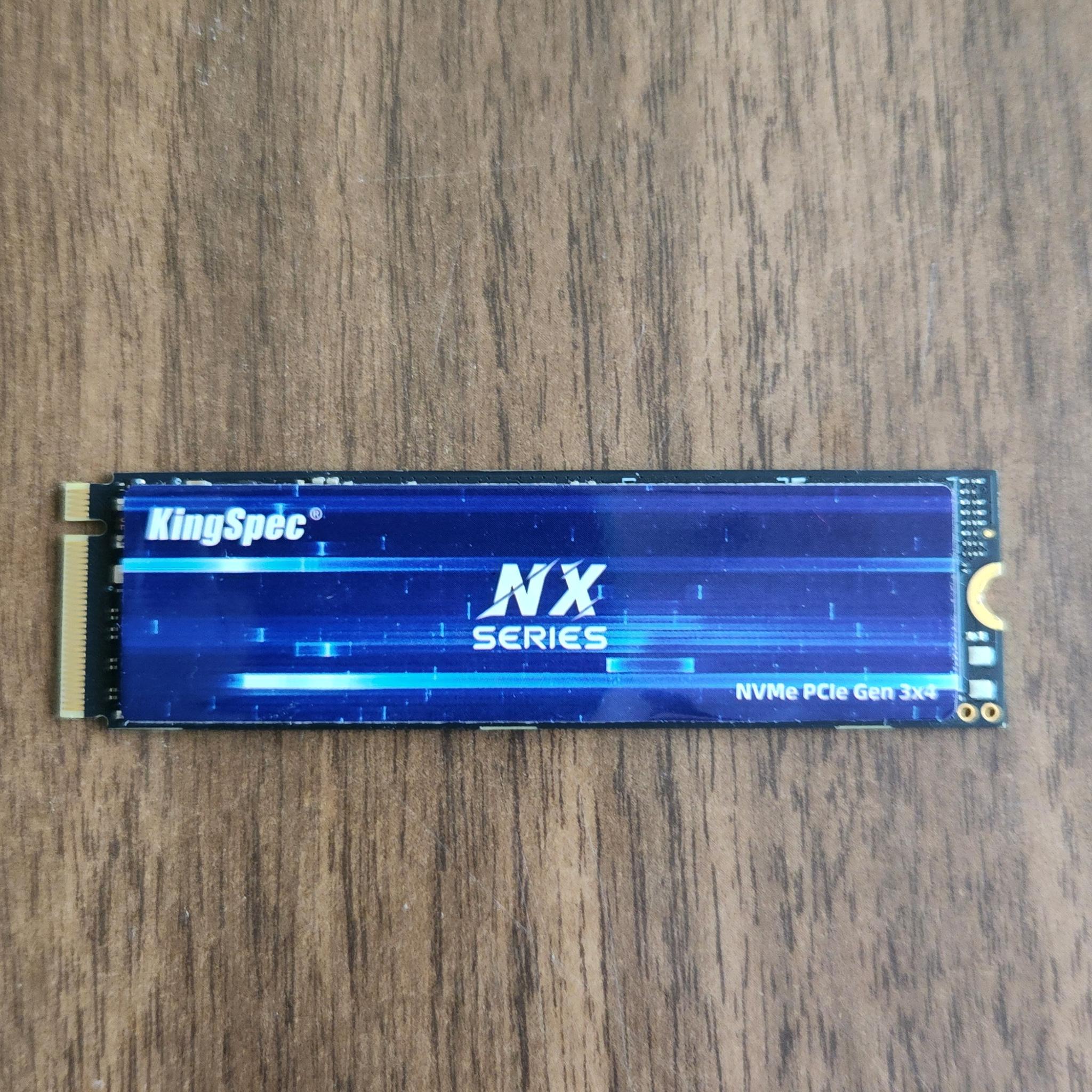 2TB KingSpec NX Series Gen3x4 NVMe M.2 SSD