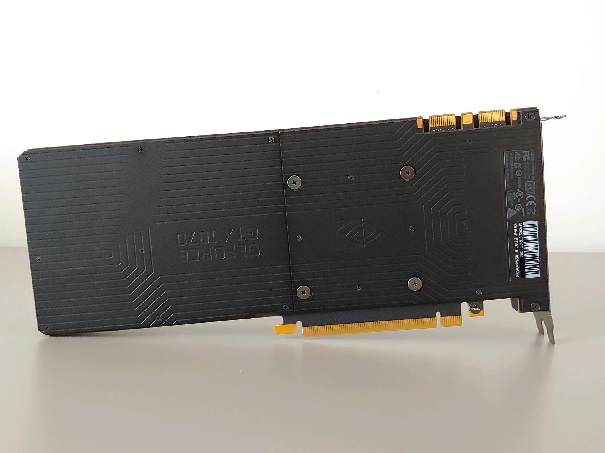 NVIDIA GTX 1070 Founders Edition – Tested, Clean, Original Box (SLI-Ready)