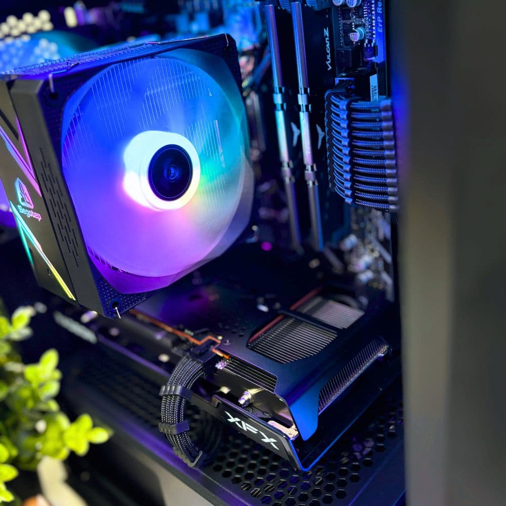 ⚔️SLASHER⚔️ Gaming PC | RX 6600 8GB | Ryzen 5 5500 | 16GB DDR4 | 1TB M.2 | Windows 11 Home | WIFI