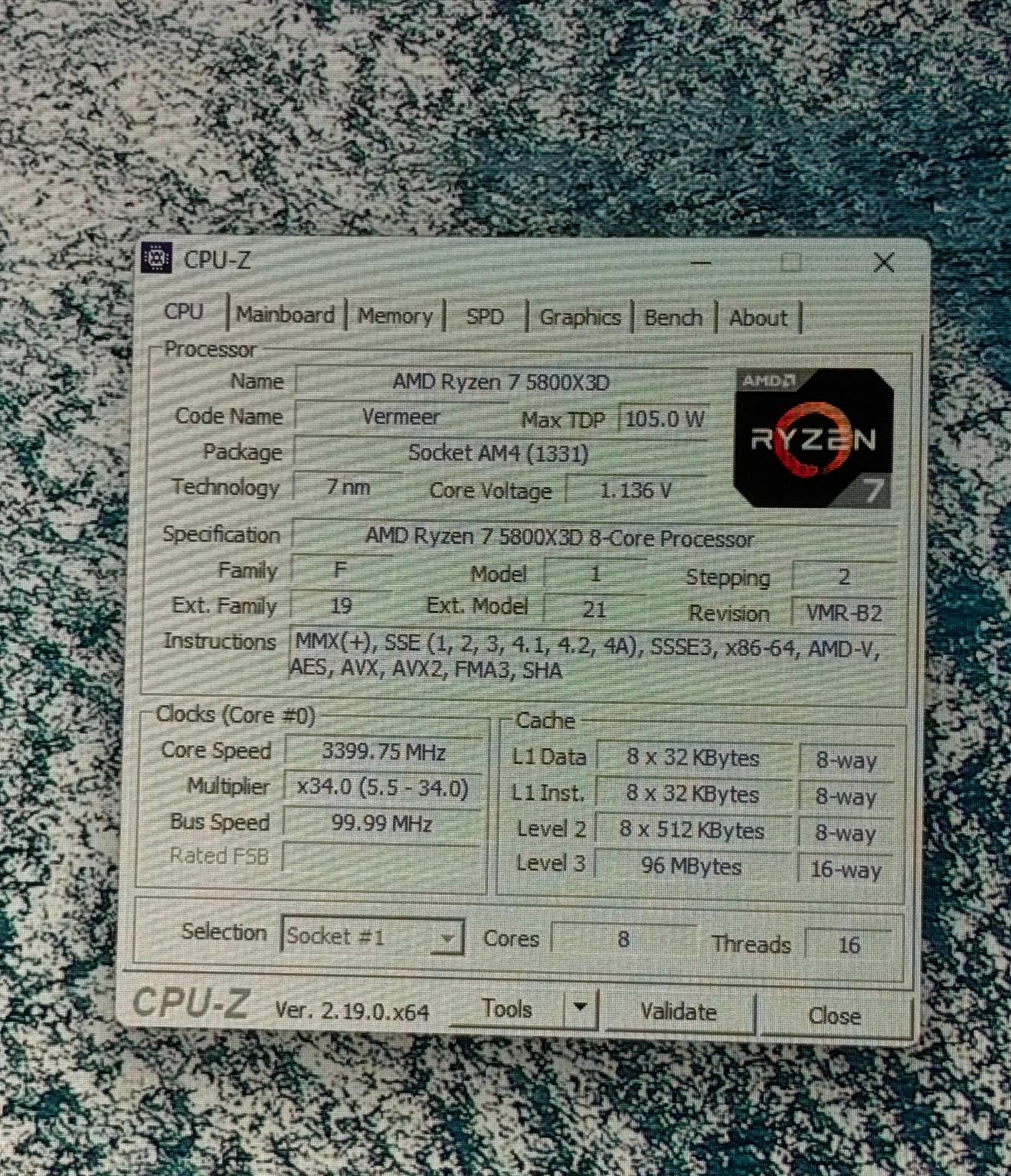 AMD Ryzen 7 5800X3D