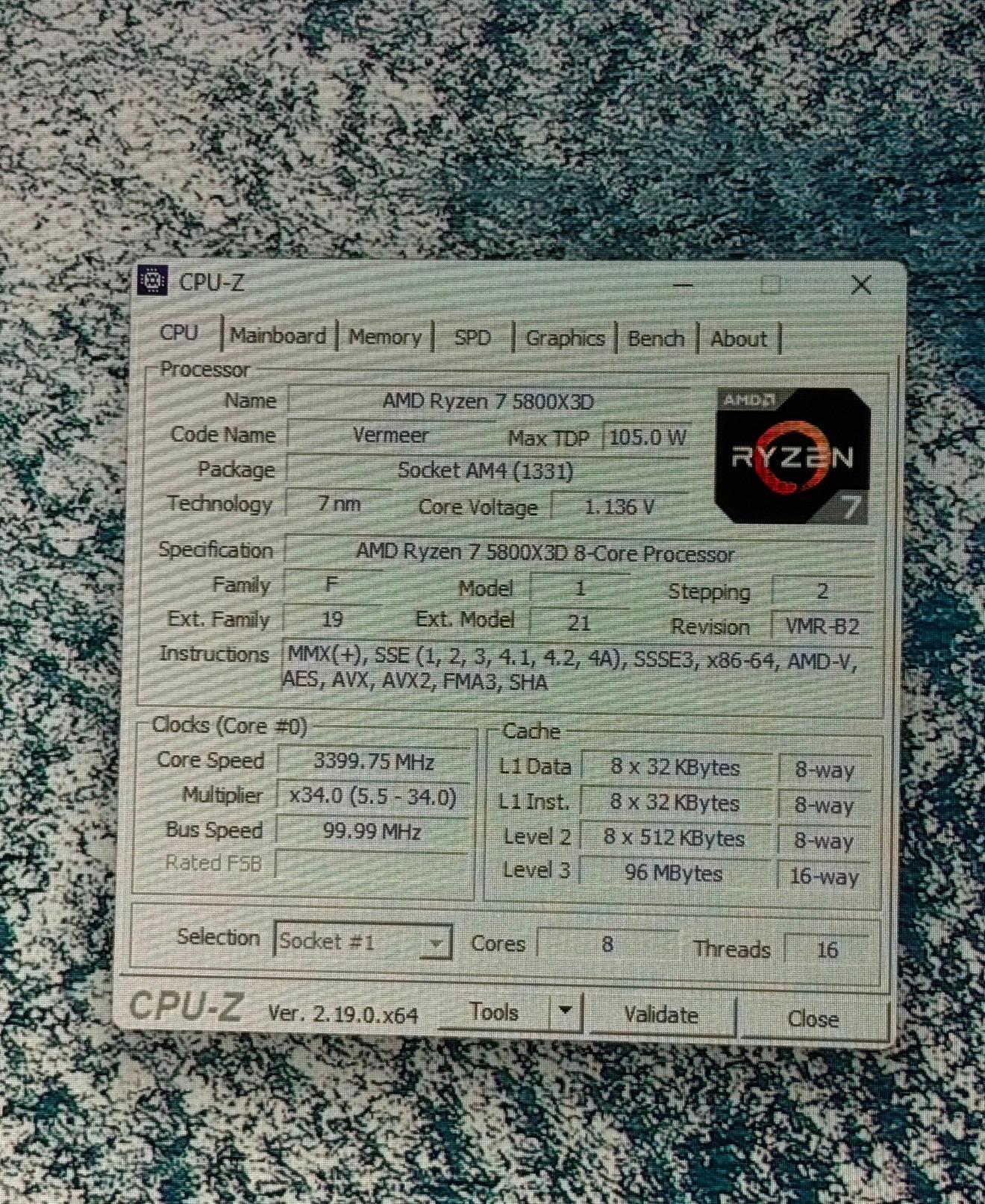 AMD Ryzen 7 5800X3D