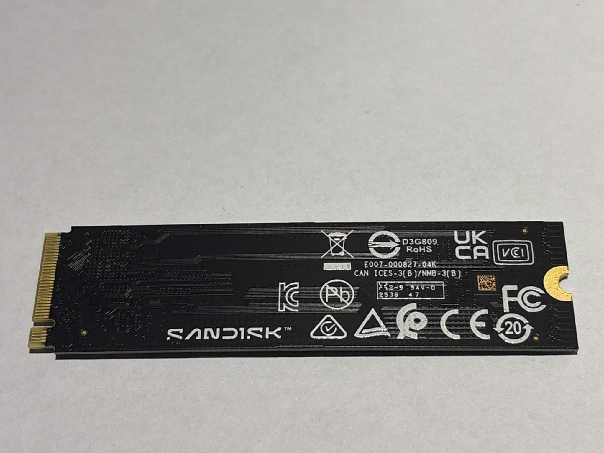 WD Blue SN5100 2TB PCIe Gen4 NVMe M.2 SSD | Tested Working