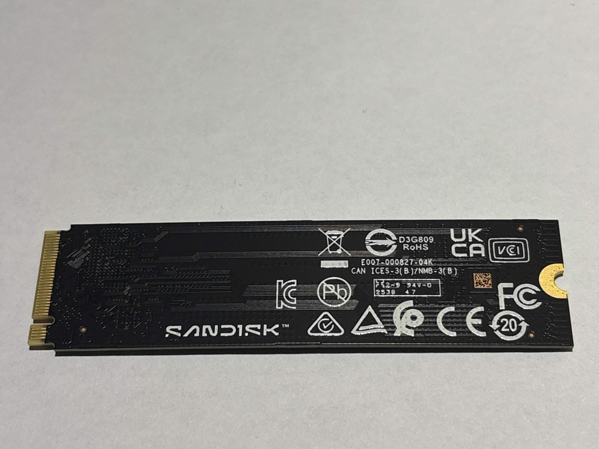 WD Blue SN5100 2TB PCIe Gen4 NVMe M.2 SSD | Tested Working
