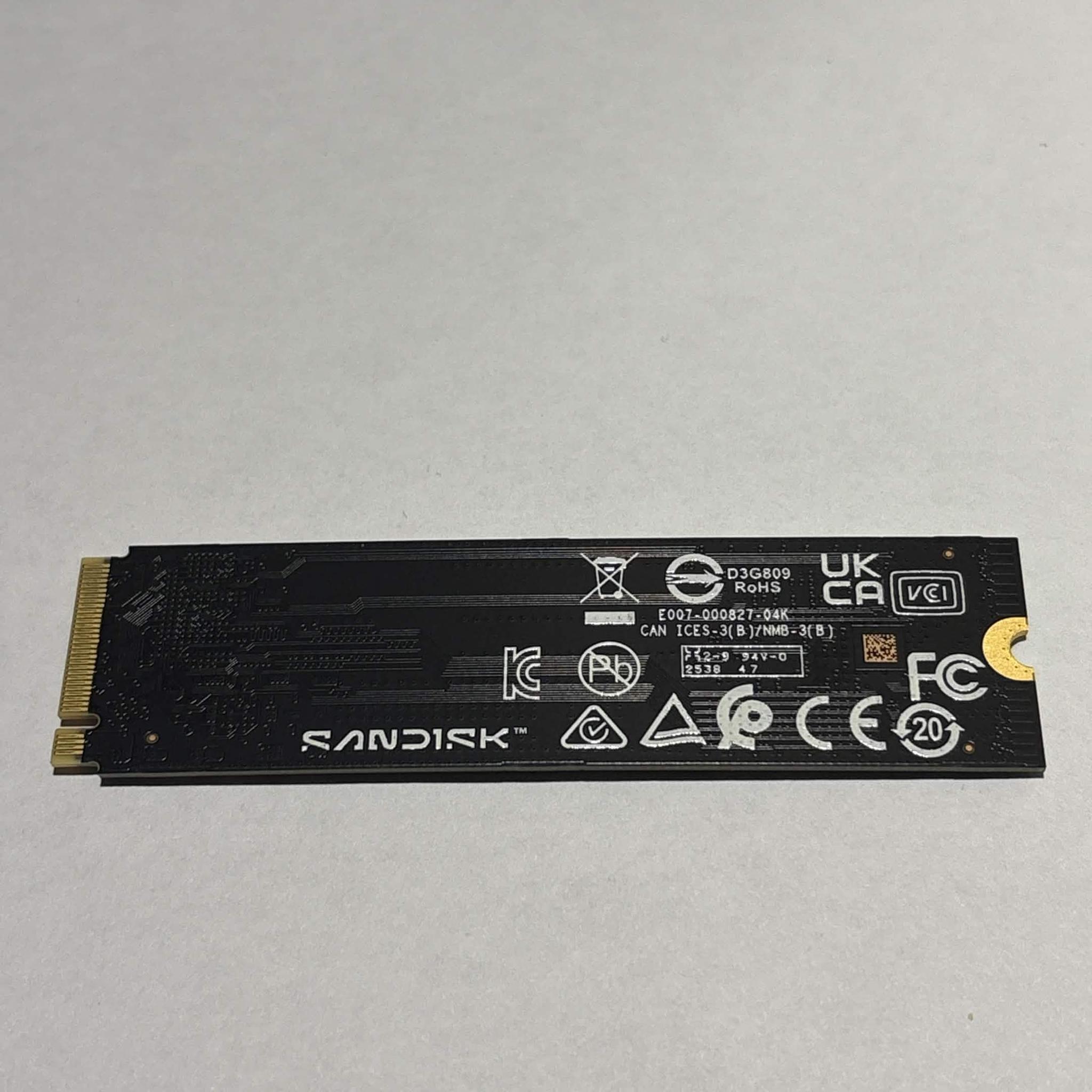 WD Blue SN5100 2TB PCIe Gen4 NVMe M.2 SSD | Tested Working