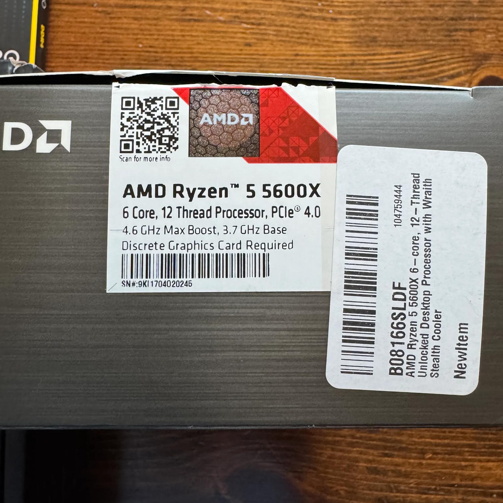 ROG STRIX B550 With Ryzen 5600x and 32gb of ddr4 memory.