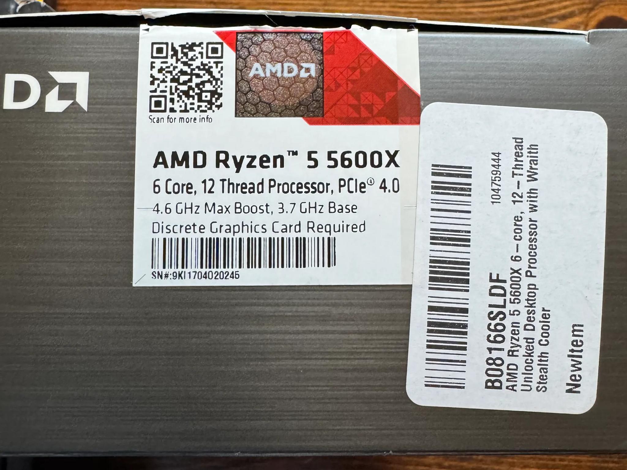 ROG STRIX B550 With Ryzen 5600x and 32gb of ddr4 memory.