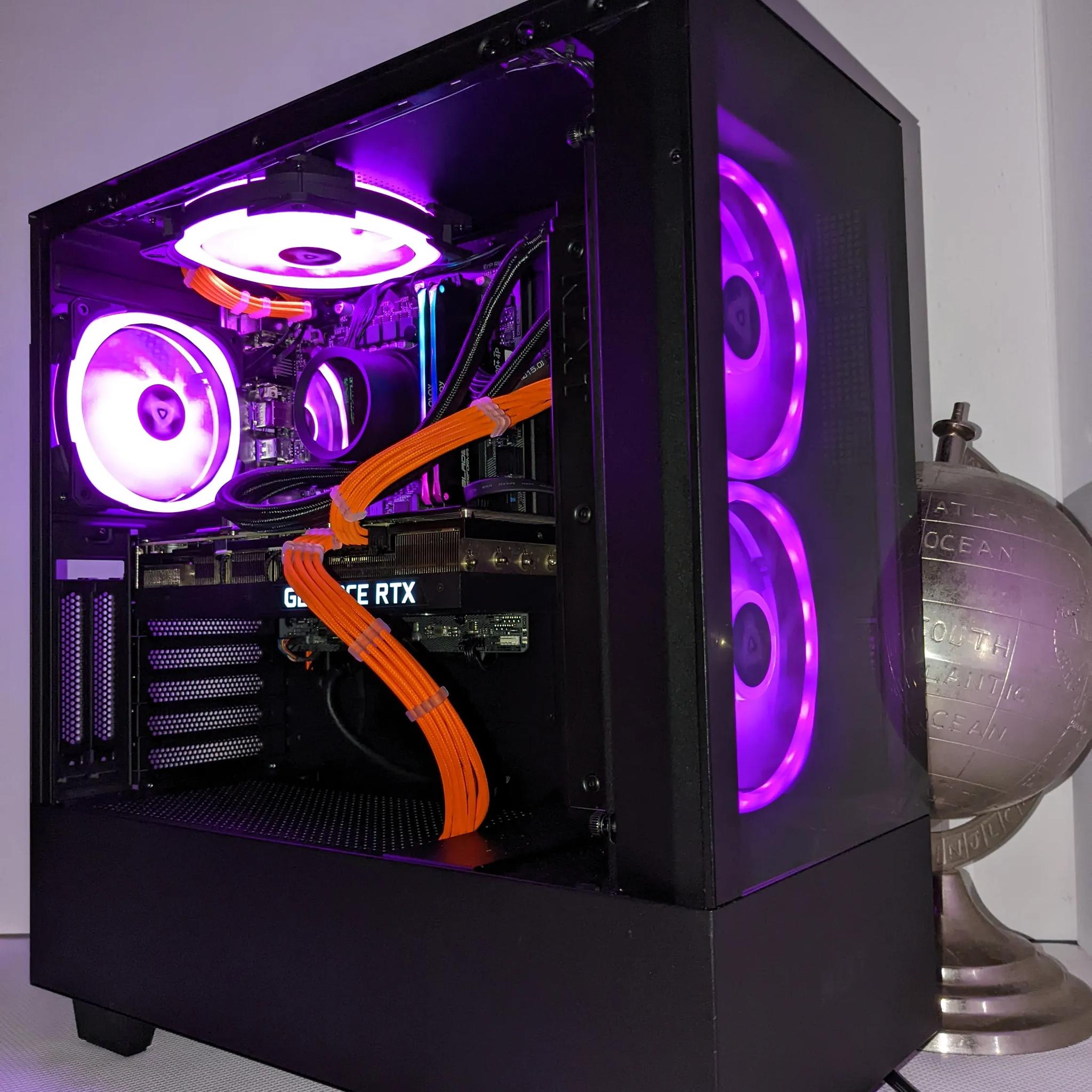 NZXT PRO-DDR5 Gaming PC| RTX 3080| 12th Gen I5| 16GB DDR5 RAM@5600MHz| 2TB NVMe/SSD| Windows 11 Pro