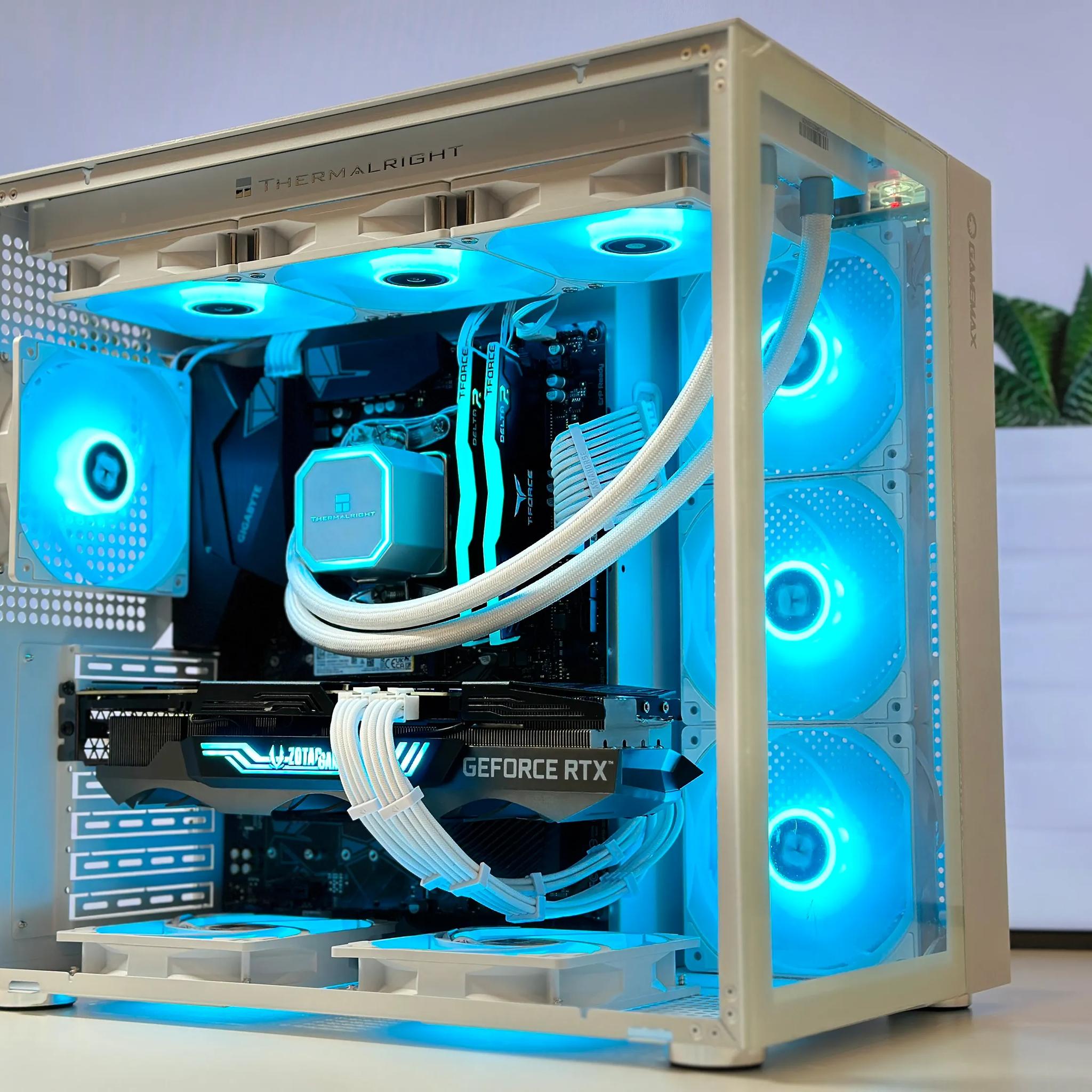 🌊Liquid Cooled Gaming PC🌊 Nvidia RTX 3080 10GB🚀Intel 12600k 10Cores🚀32GB DDR4🚀1TB NVME