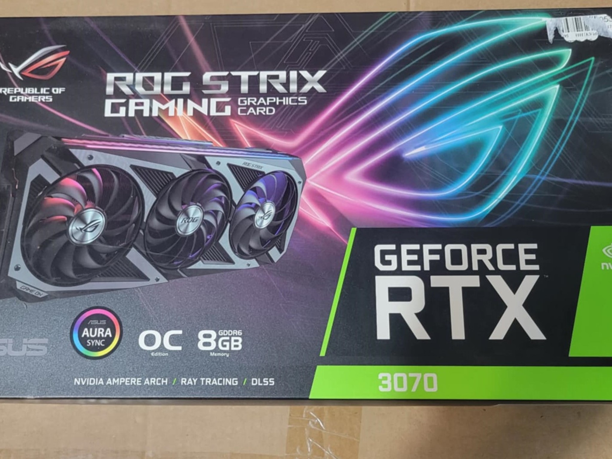 3070 Asus ROG Strix 8GB GPU