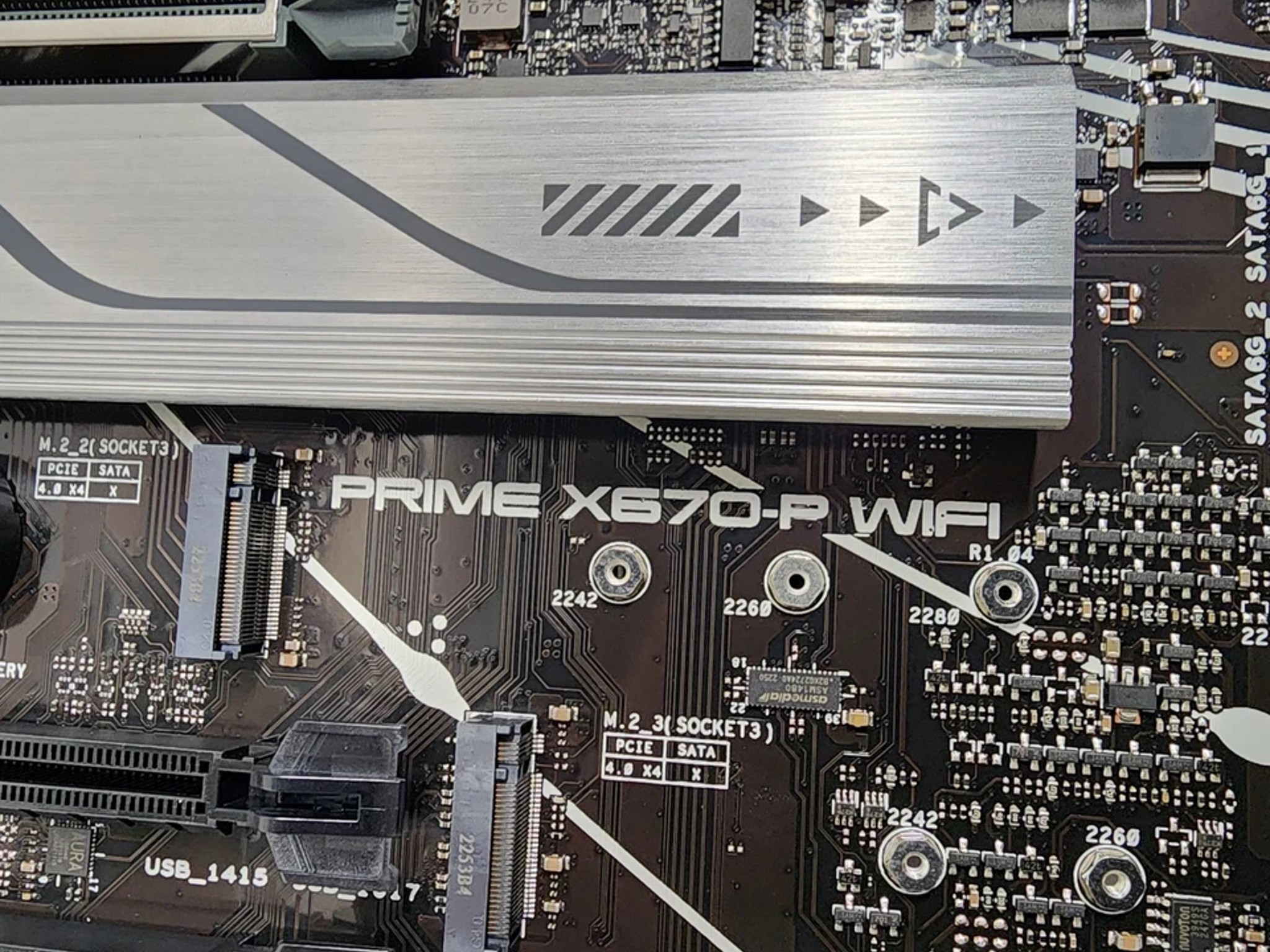 UPDATED BIOS ASUS PRIME X670-P WIFI AM5 DDR5 ATX MOTHERBOARD