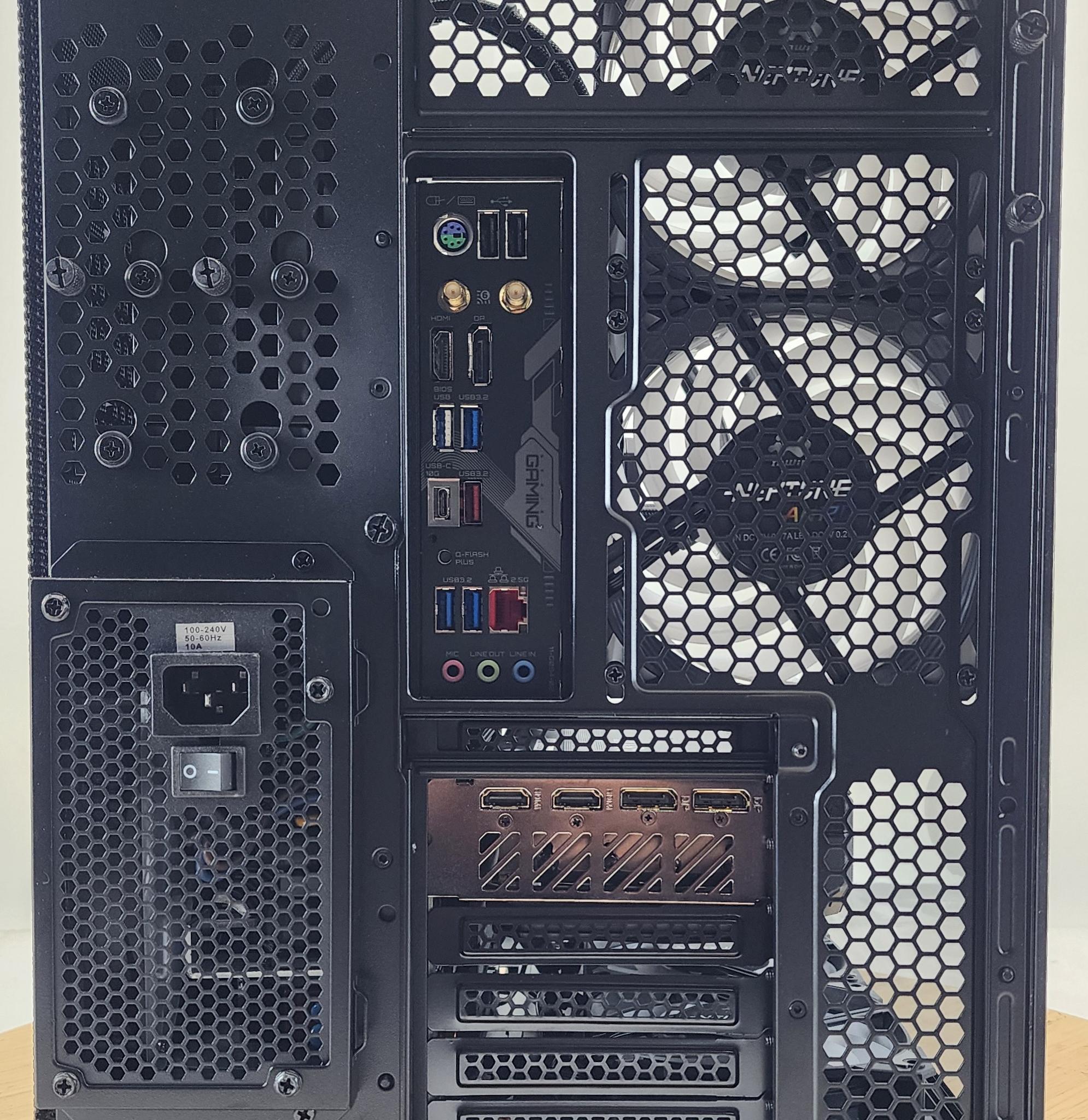 Gaming PC Ryzen 7 9800X3D 32GB RAM 2TB SSD RX 7900 XTX 24GB Windows 11 Computer