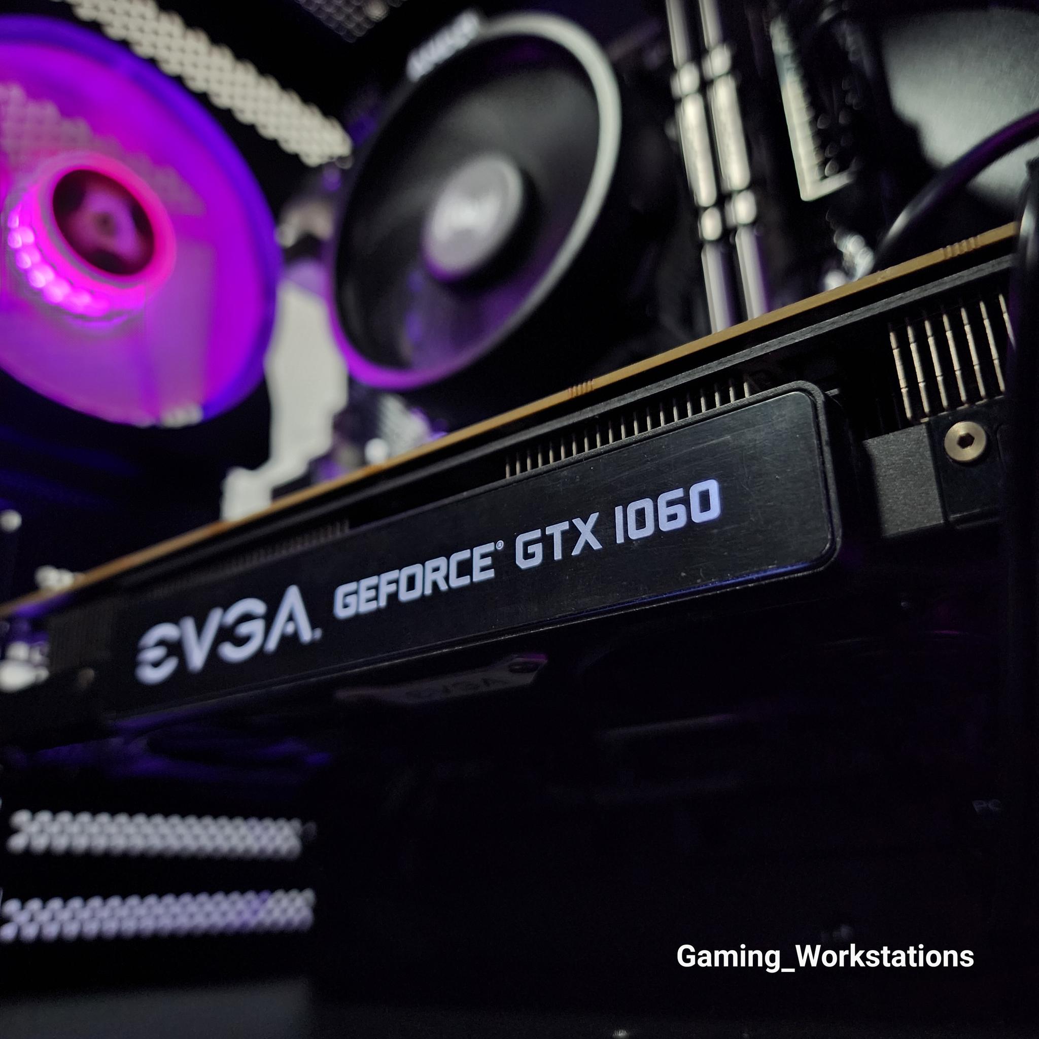 🖤💜GTX 1060 // Ryzen 5 1400 // 16GB 3200MHz // 512GB NVMe Gen 3