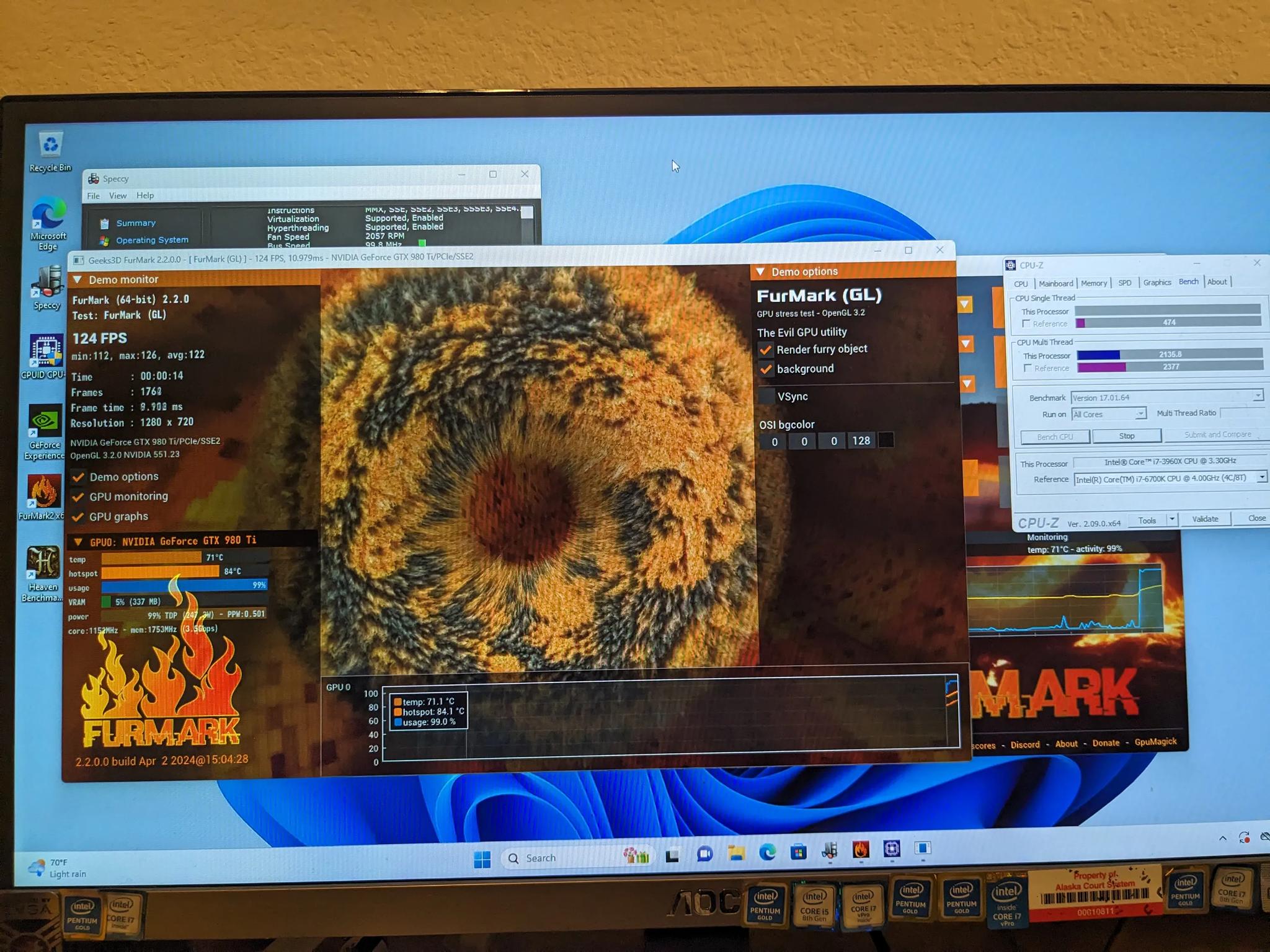 FREE SHIP||"Energon Cube"||i7-3960X 6 Core, 32GB RAM, 980 Ti 6GB, 500GB M.2 SSD, WiFi, RGB