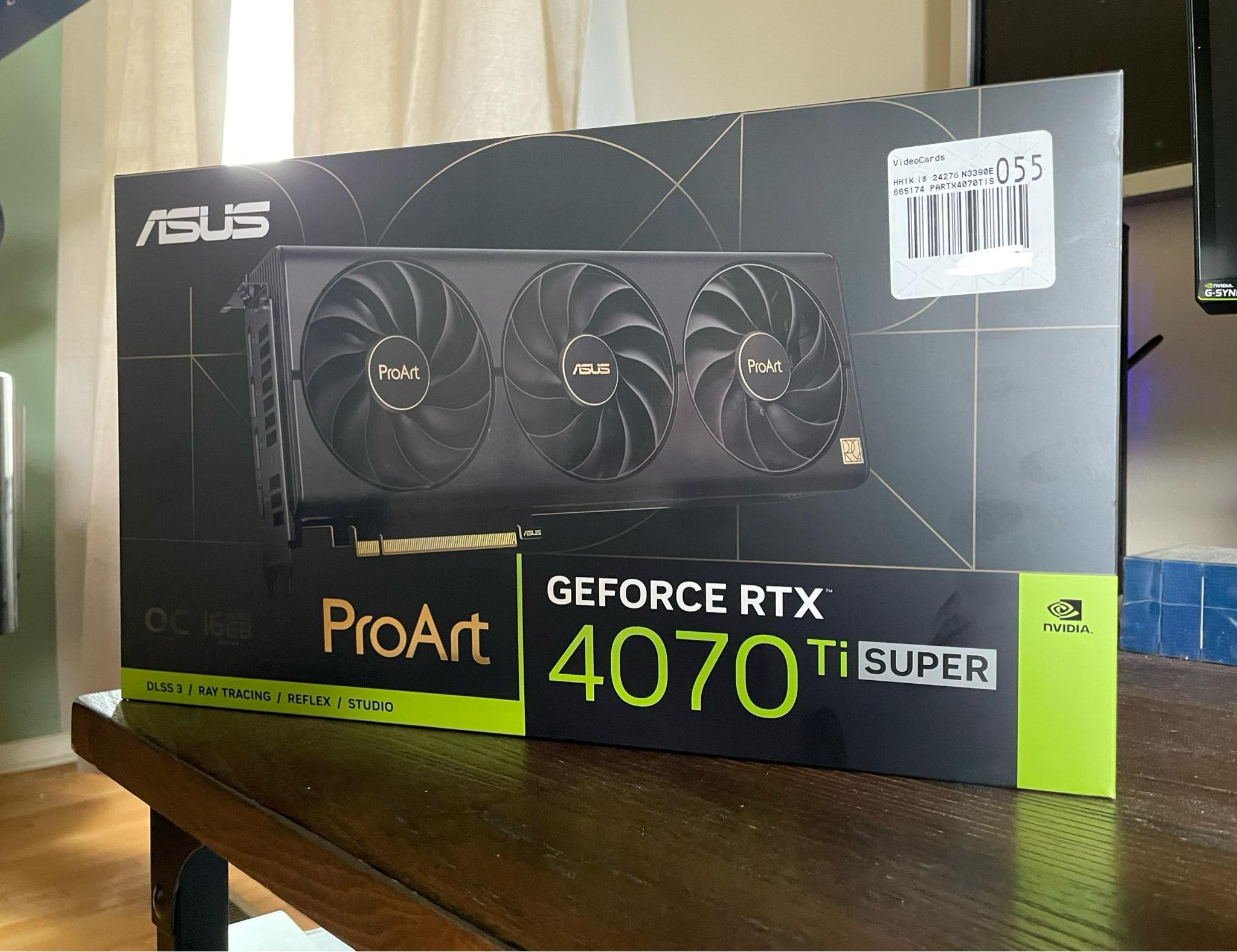 Asus Proart RTX 4070 Ti Super 16 GB