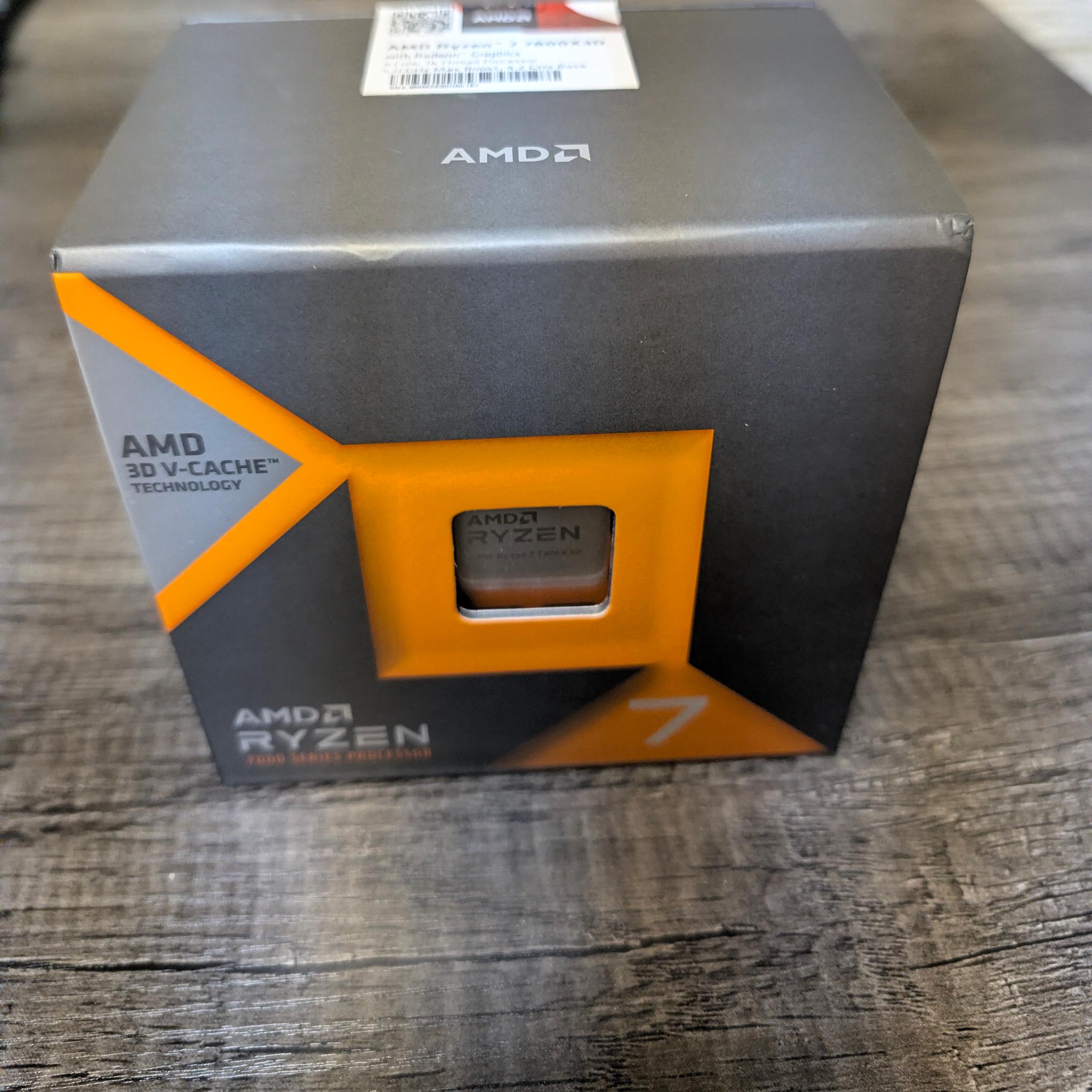AMD Ryzen 7 7800X3D - Sealed, Brand New in Box