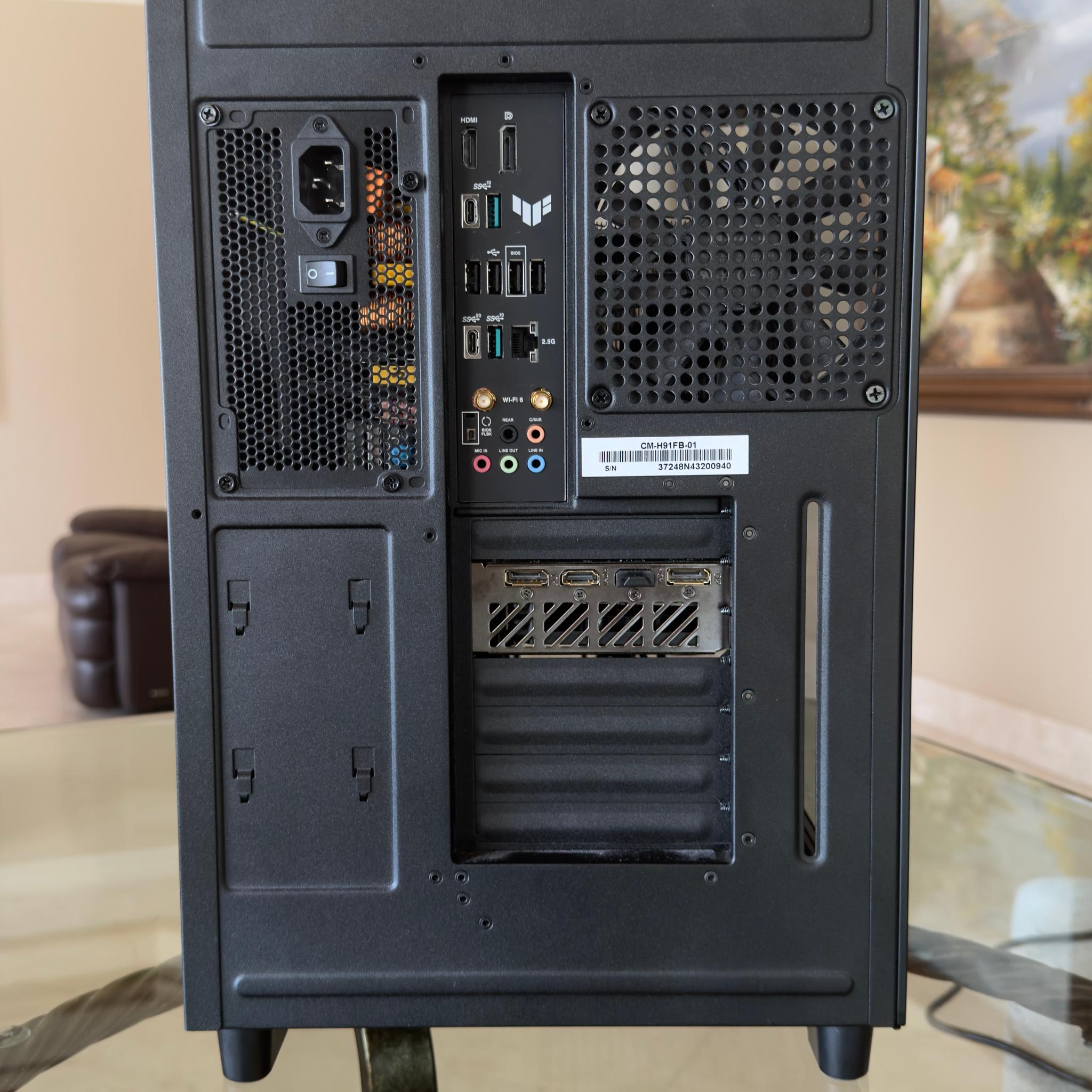 GeForce RTX 4060 Custom Gaming PC - Ryzen 5 7600X3D, 32GB RAM, 2TB NVMe SSD