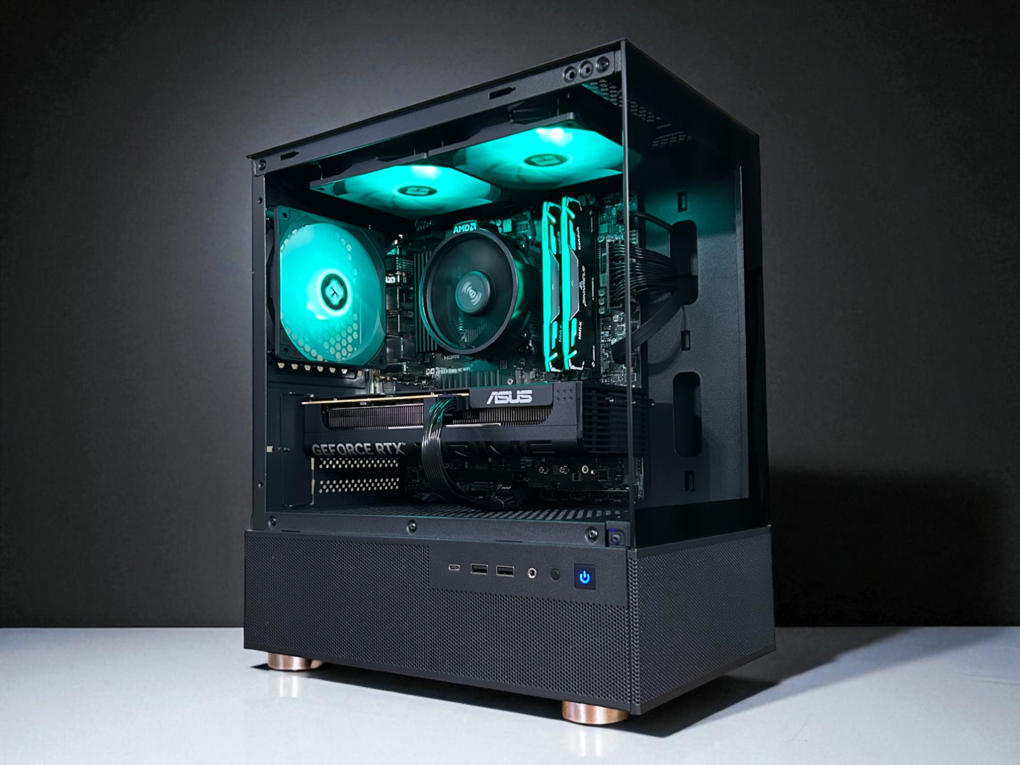 * BLACK FRIDAY SALE * RTX 5060 8GB | Ryzen 5 5600X | 32GB DDR4 | 1TB NVMe | The Officer RTX V2