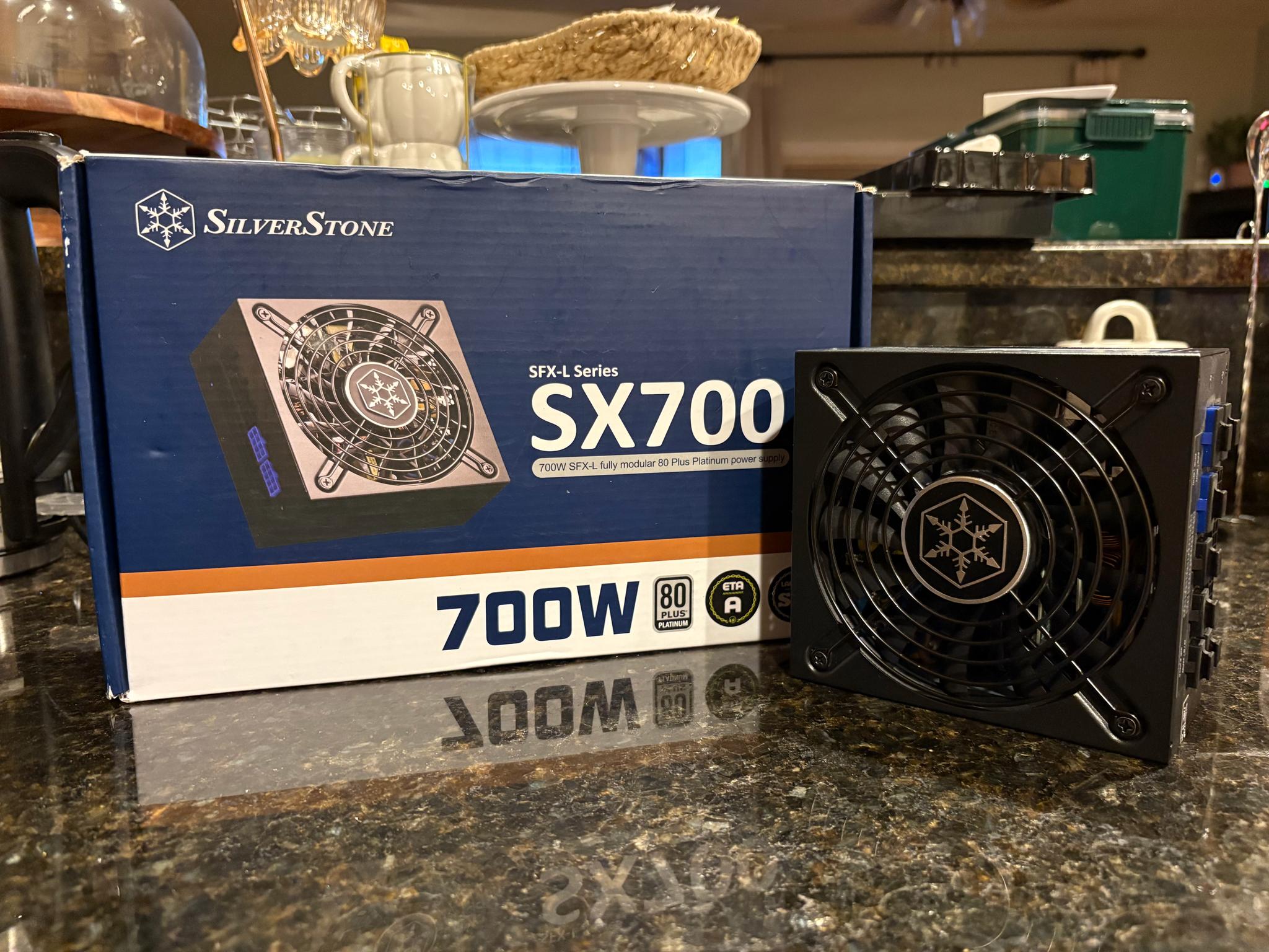 SilverStone 700W SFX-L Fully Modular Platinum Power Supply