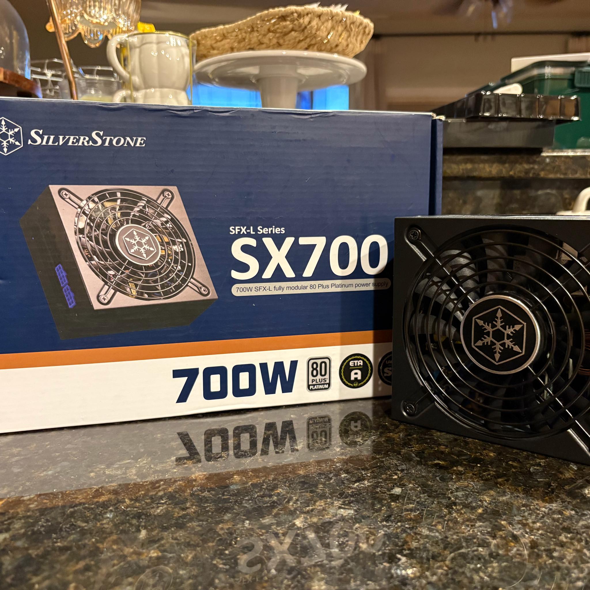 SilverStone 700W SFX-L Fully Modular Platinum Power Supply