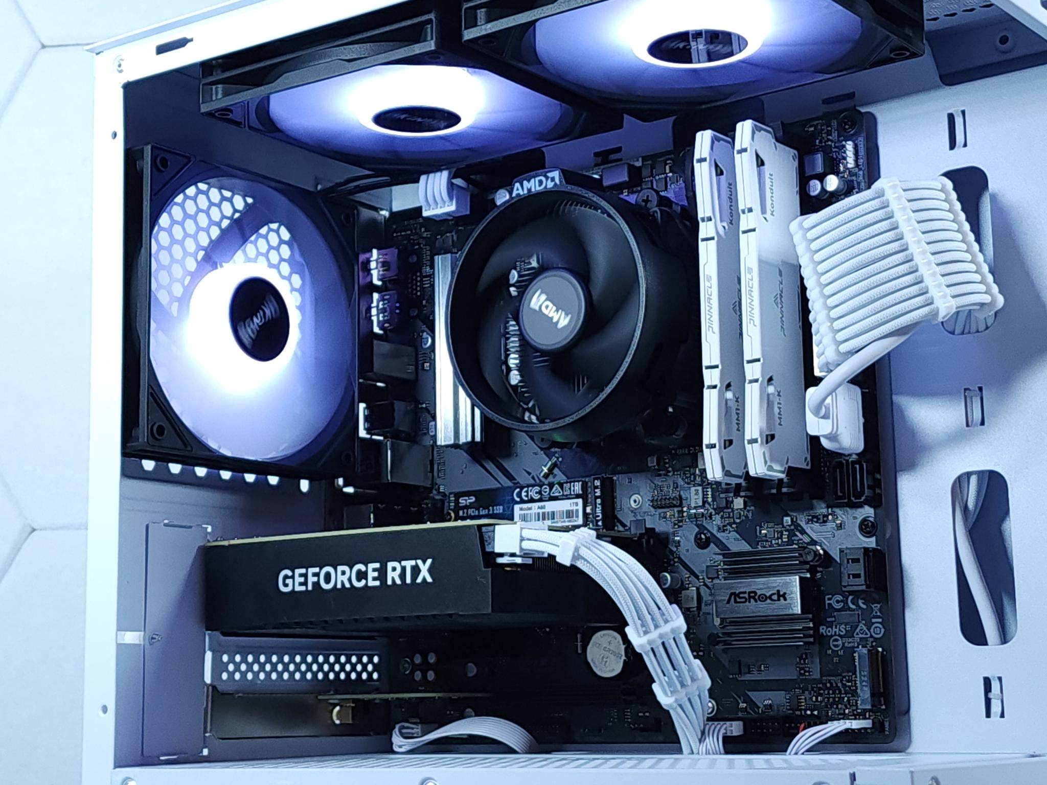 🤍RTX 4060●Ryzen 5 5600G●1080p Gaming PC