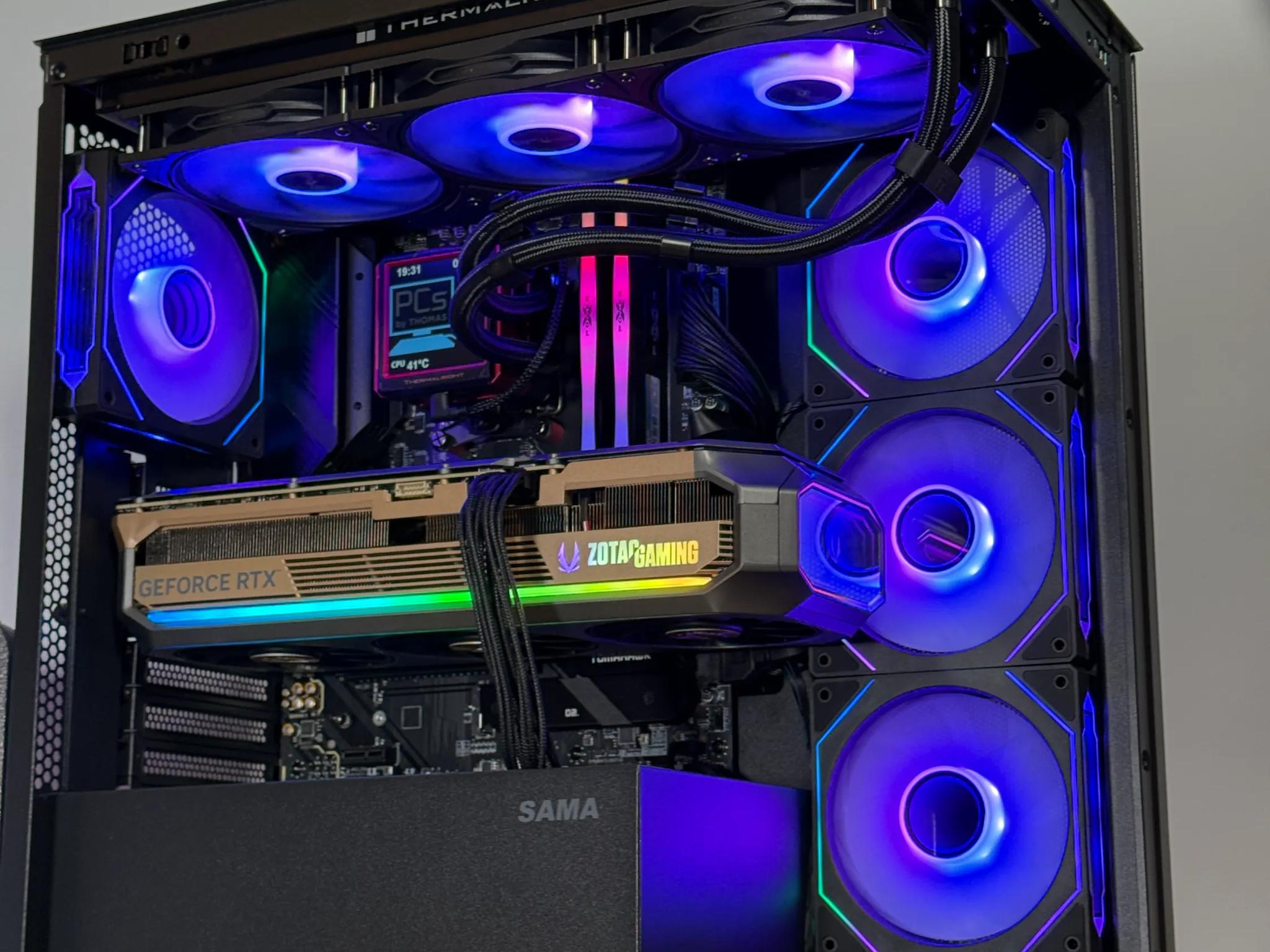 RTX 5090 Flagship Gaming PC 9800x3d 64gb DDR5 4TB NVME SSD