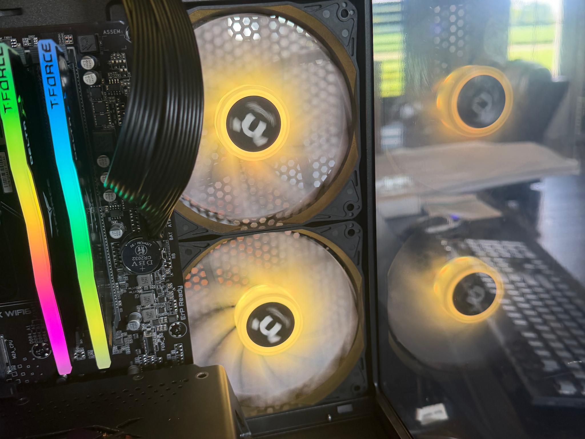 Green Reaper Gaming PC | Ryzen 5 5500 | RX 7600 XT 16GB | 16GB RAM | 1TB NVMe