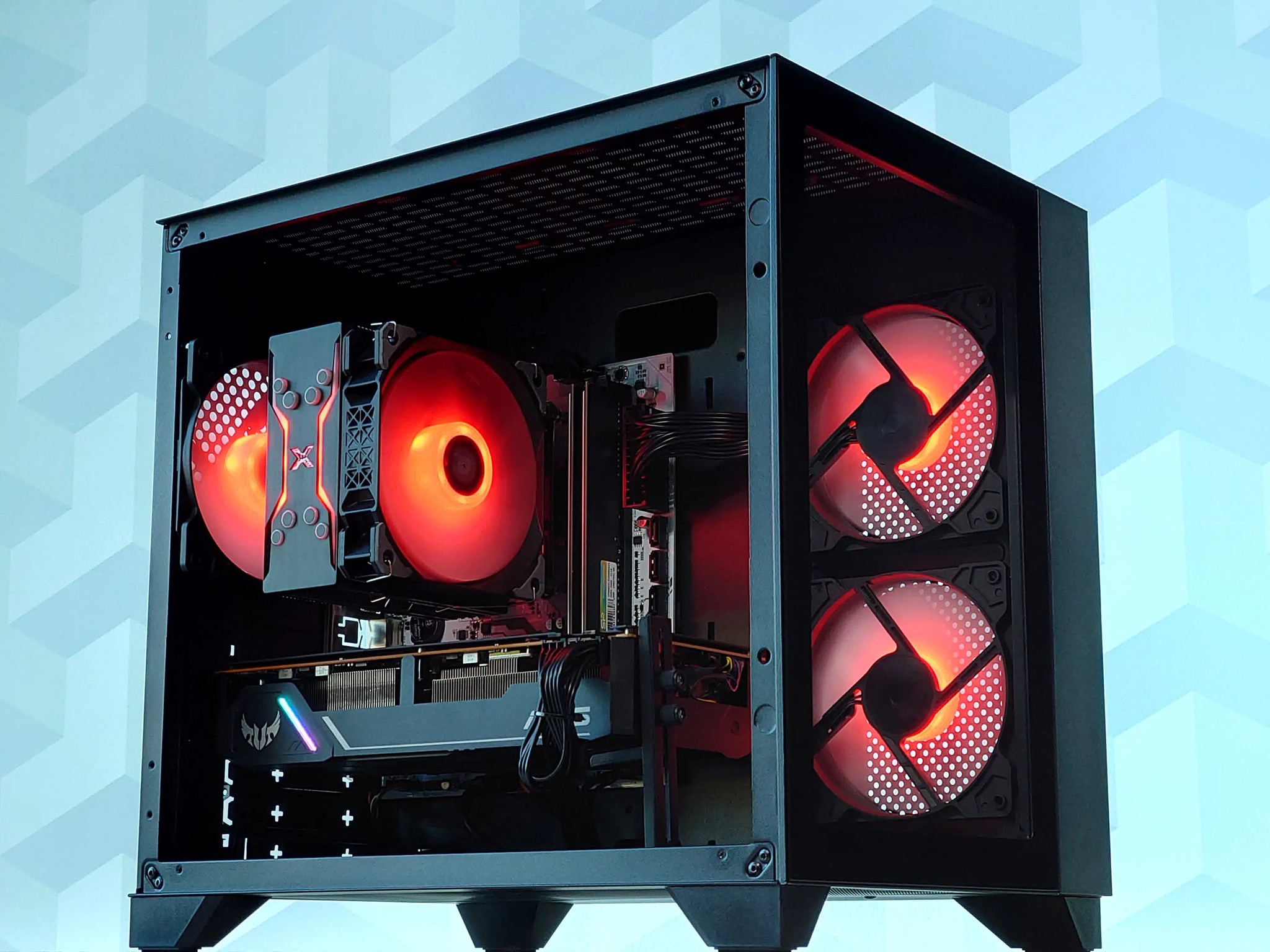 🩸🧯Gaming PC🚨AMD RX 5500 XT 8GB🚨AMD Ryzen 5 2600 🚨16GB DDR4🚨500GB SSD NVME