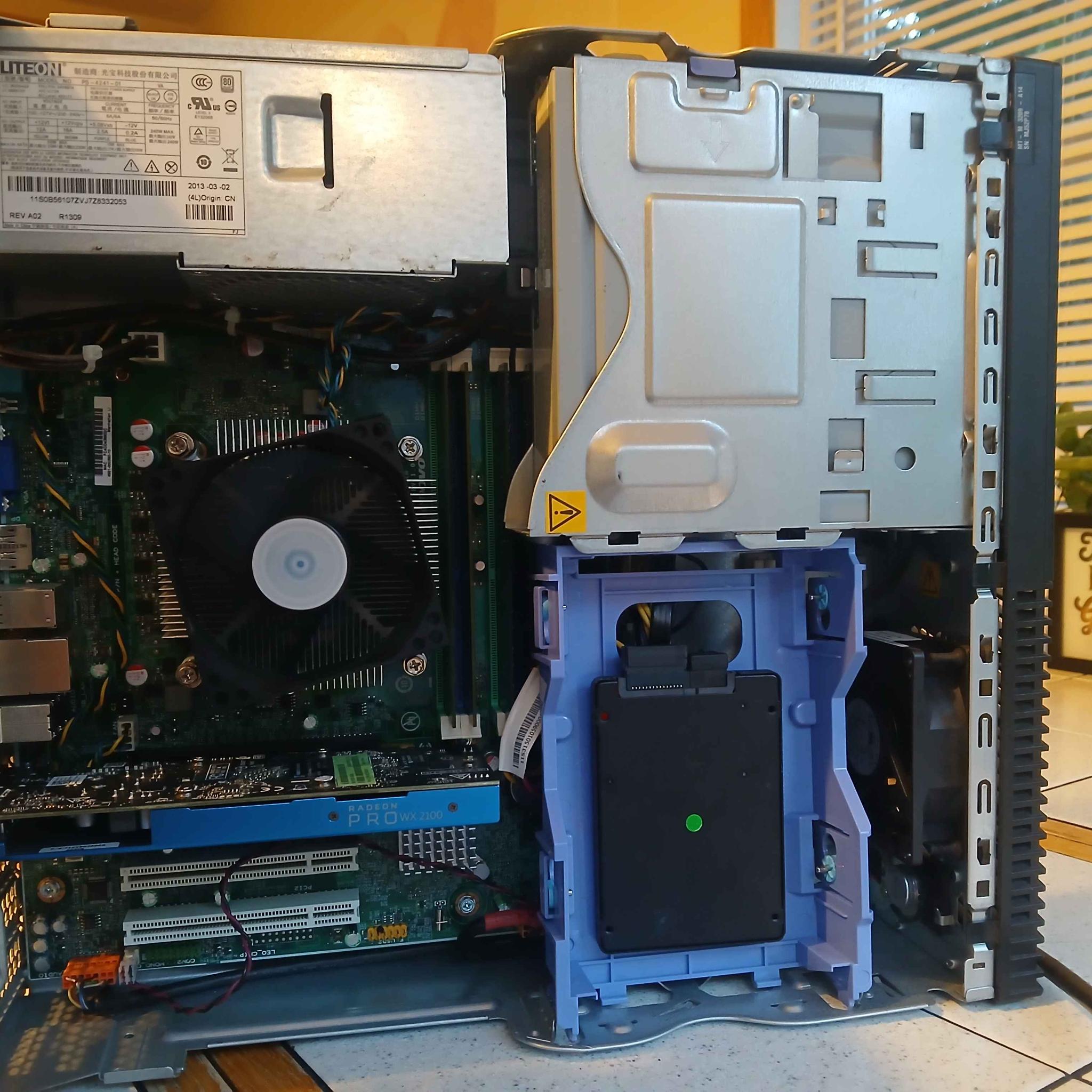 i7-3770* | Radeon PRO WX 2100 | 12GB RAM | 256GB SSD | SFF | Upgraded Lenovo Thinkcentre M92p