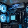 ⭐️ Ryzen 7 9800X3D + RTX 5070 ⭐️ Dual LCD • Liquid-Cooled Gaming PC • 32GB / 2TB