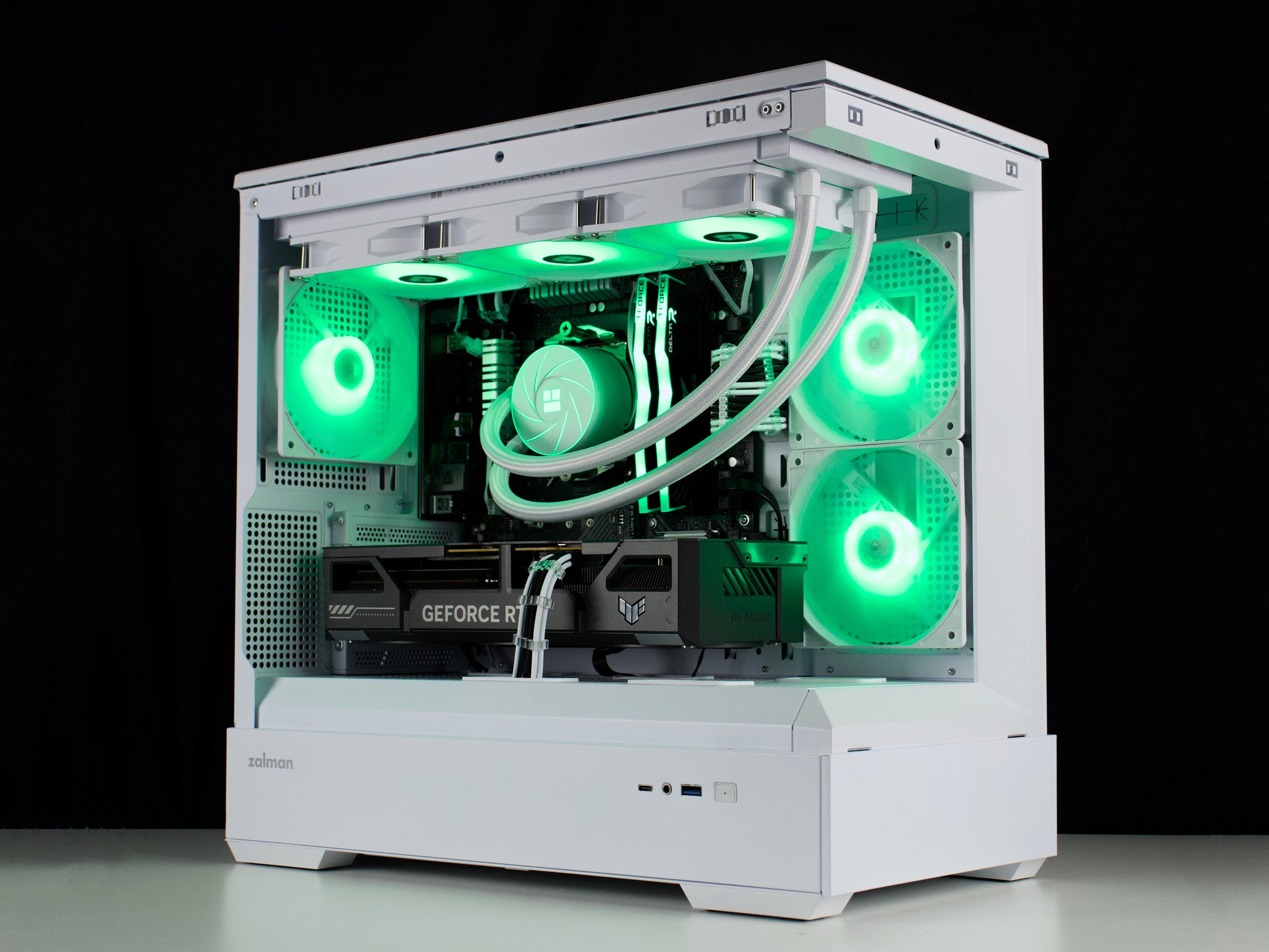 🧊❄️🧊 White Gaming PC – RTX 5060, Ryzen 5 5600, 16GB RAM, 1TB SSD - WiFi 🧊❄️🧊