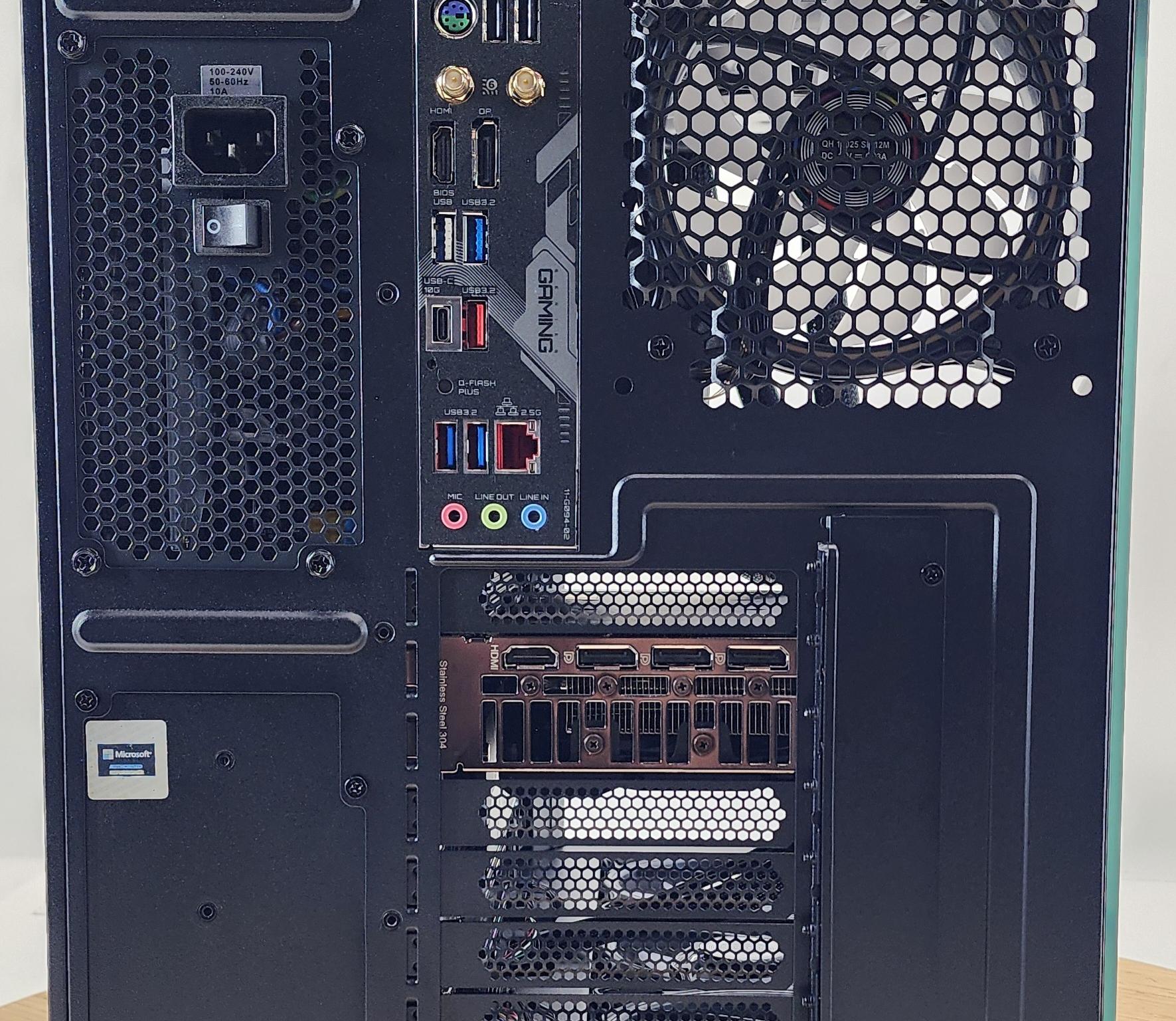 Gaming PC Ryzen 7 7700 32GB RAM 1TB SSD RTX 4060 Ti 16GB Windows 11 Computer