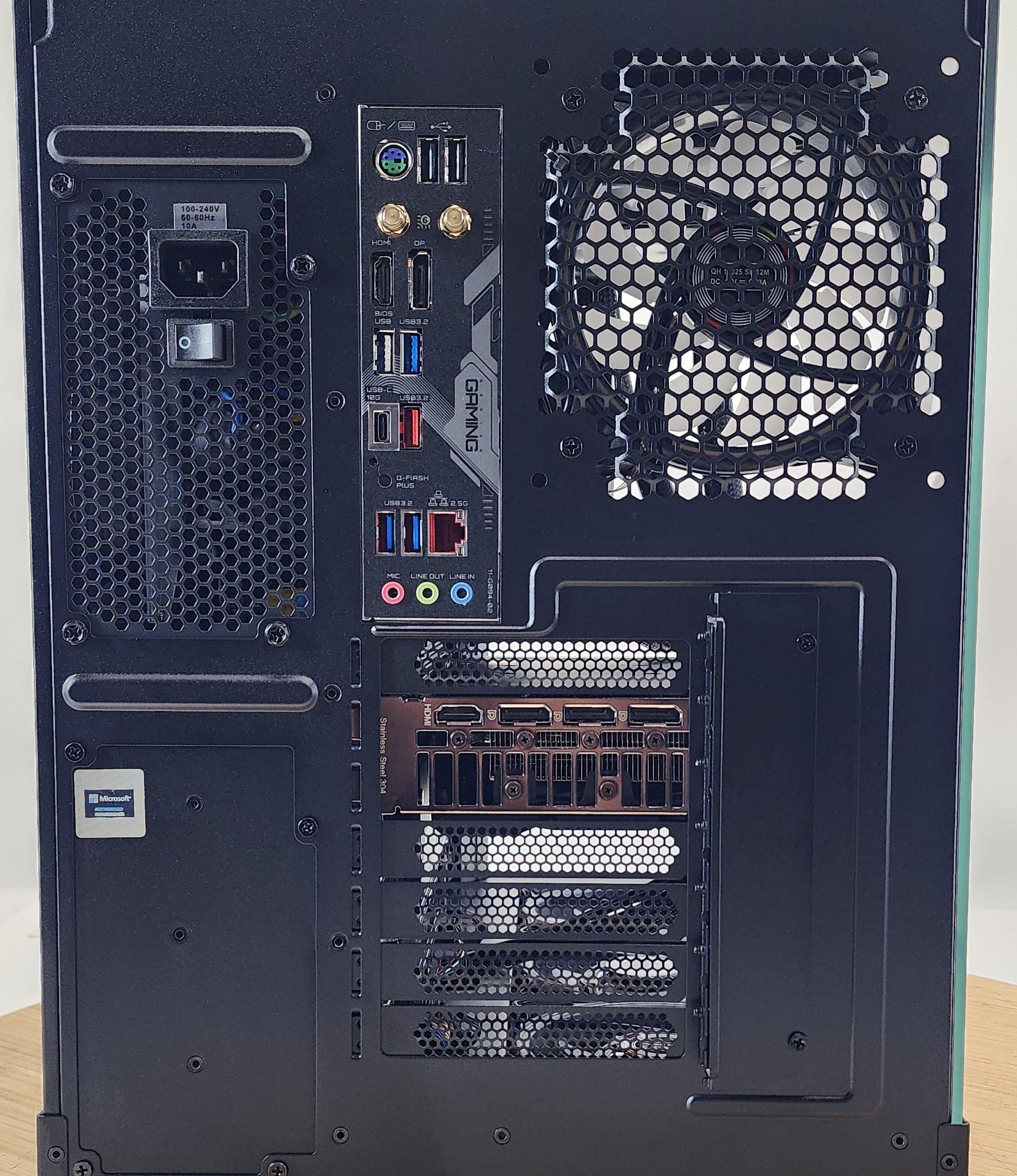Gaming PC Ryzen 7 7700 32GB RAM 1TB SSD RTX 4060 Ti 16GB Windows 11 Computer