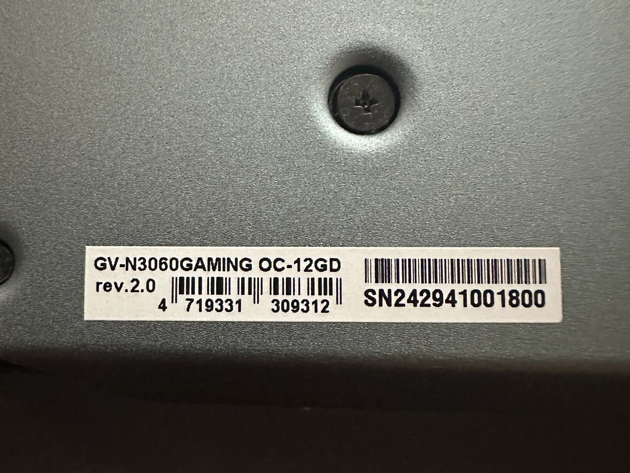 *NEW* Gigabyte RTX 3060 12gb