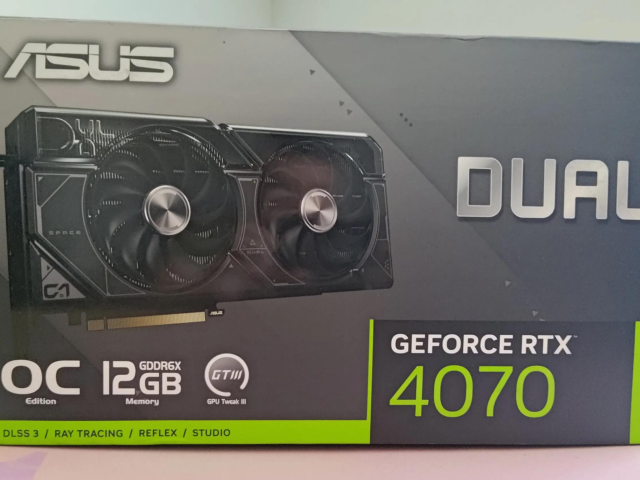 Asus Dual RTX 4070