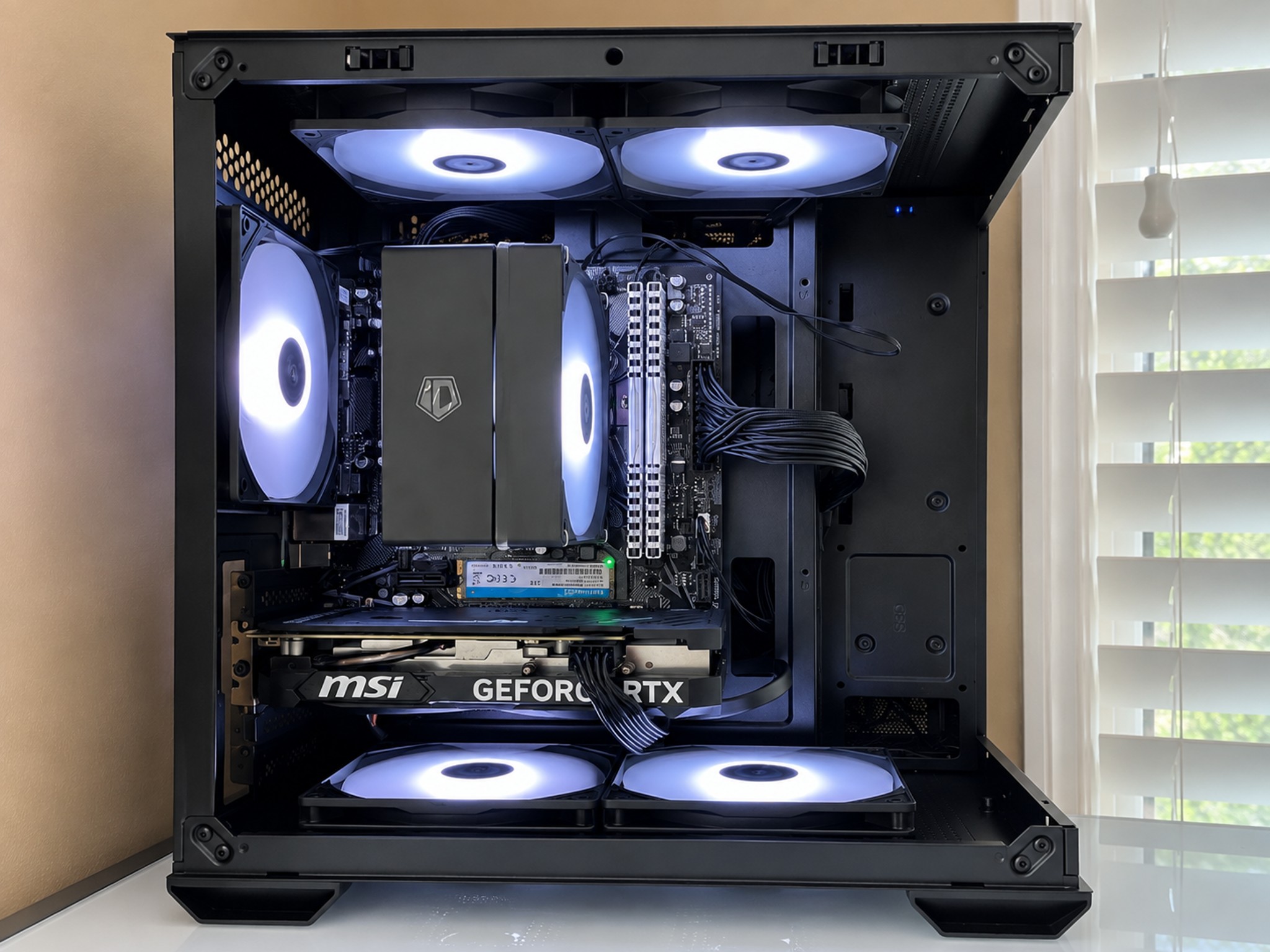 GeForce RTX 4060 Custom Gaming PC - Ryzen 5 5600